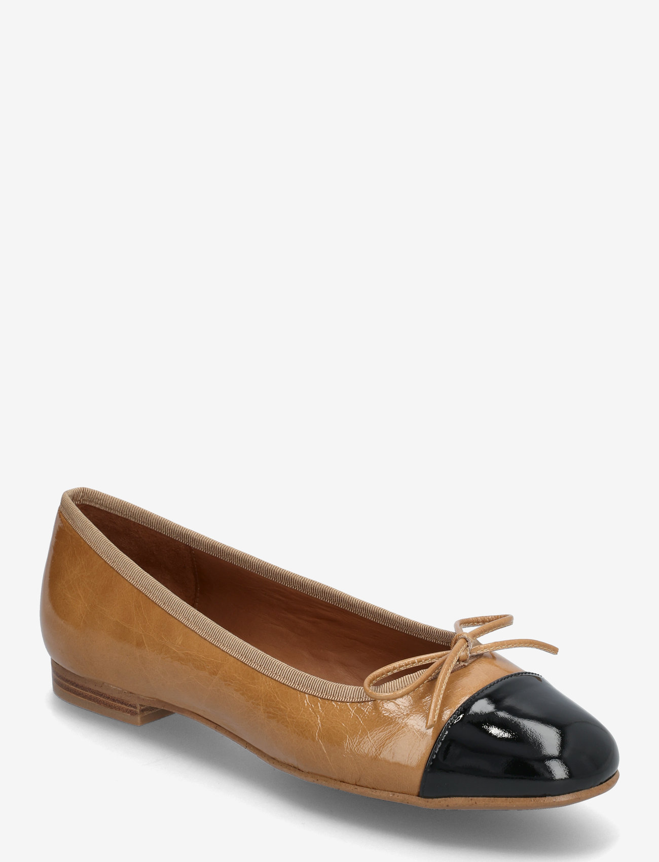 Billi Bi - Ballerina - kvinder - black patent/cammeo - 0