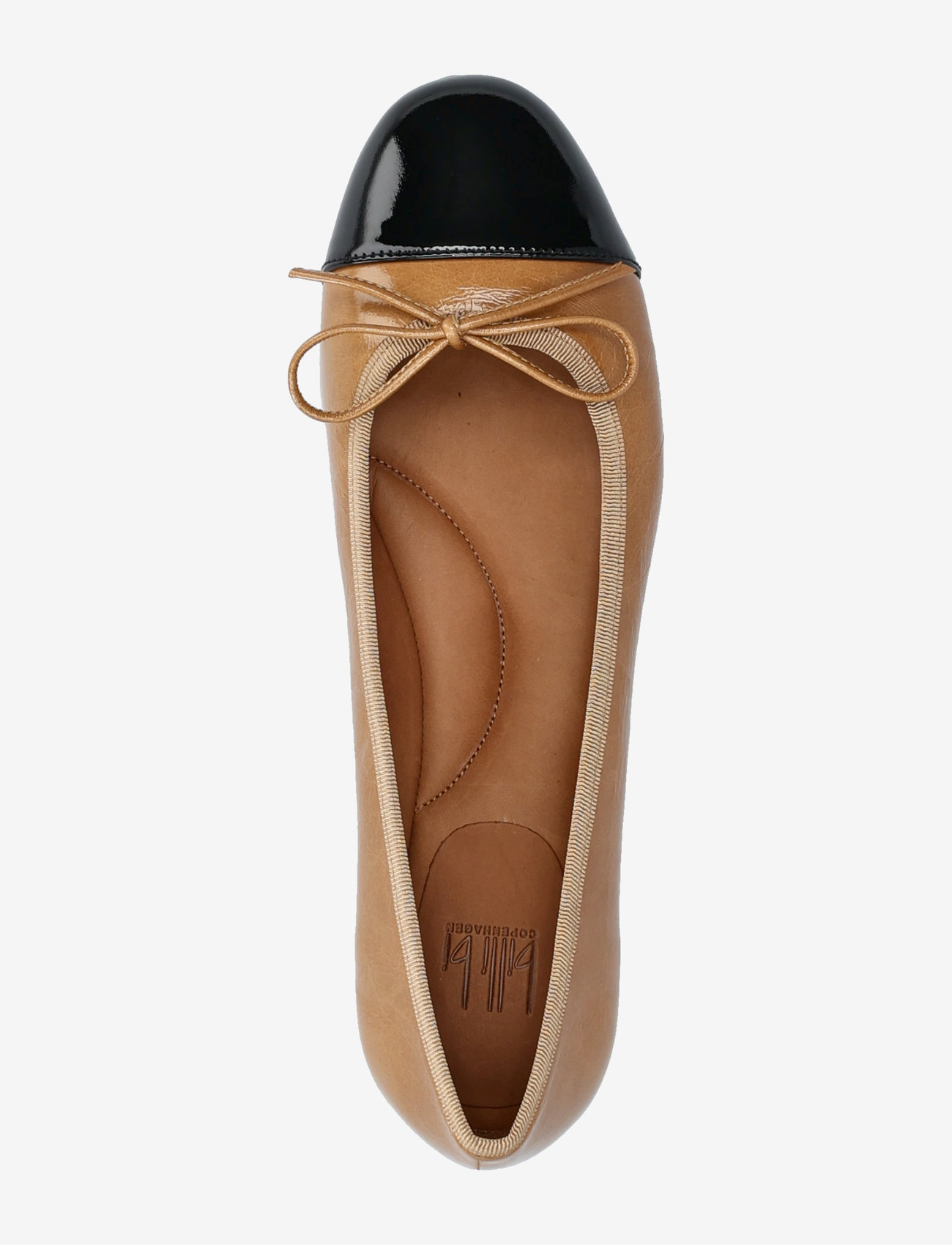 Billi Bi - Ballerina - kvinder - black patent/cammeo - 3