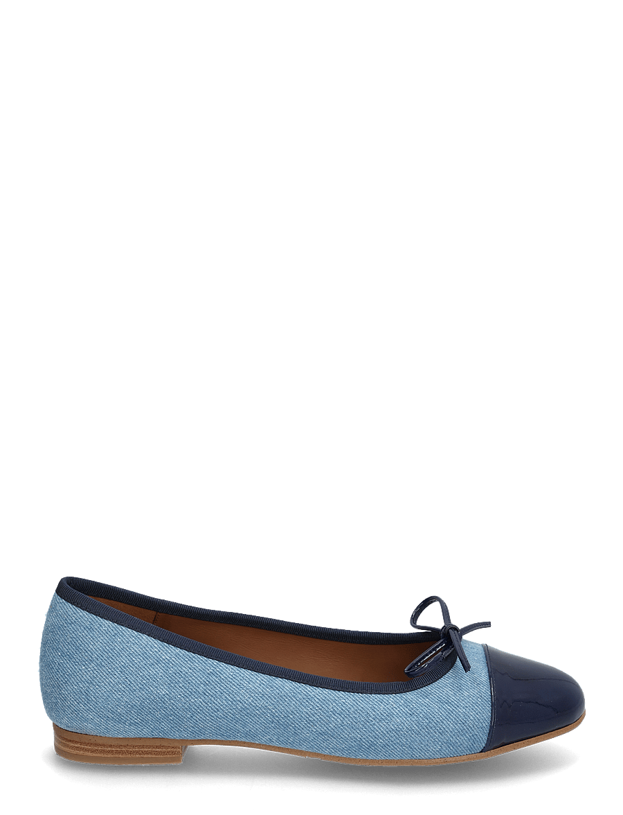 Billi Bi - Ballerina - besondere anlässe - navy blue patent/denim - 1