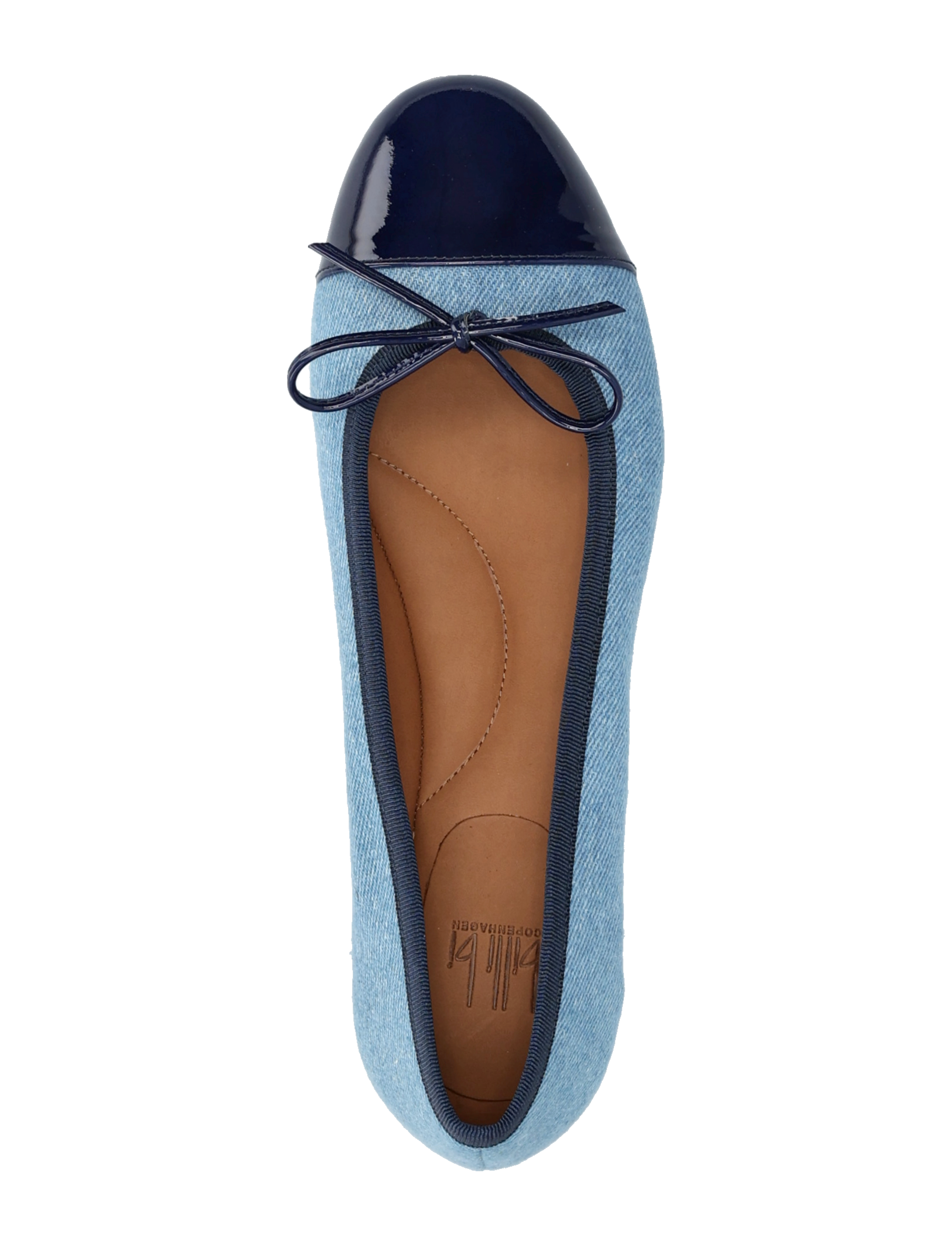 Billi Bi - Ballerina - speciella tillfällen - navy blue patent/denim - 3