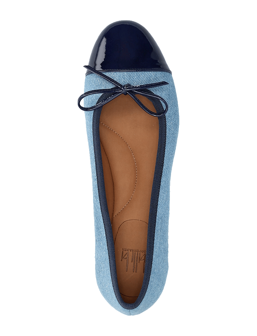 Billi Bi - Ballerina - besondere anlässe - navy blue patent/denim - 3