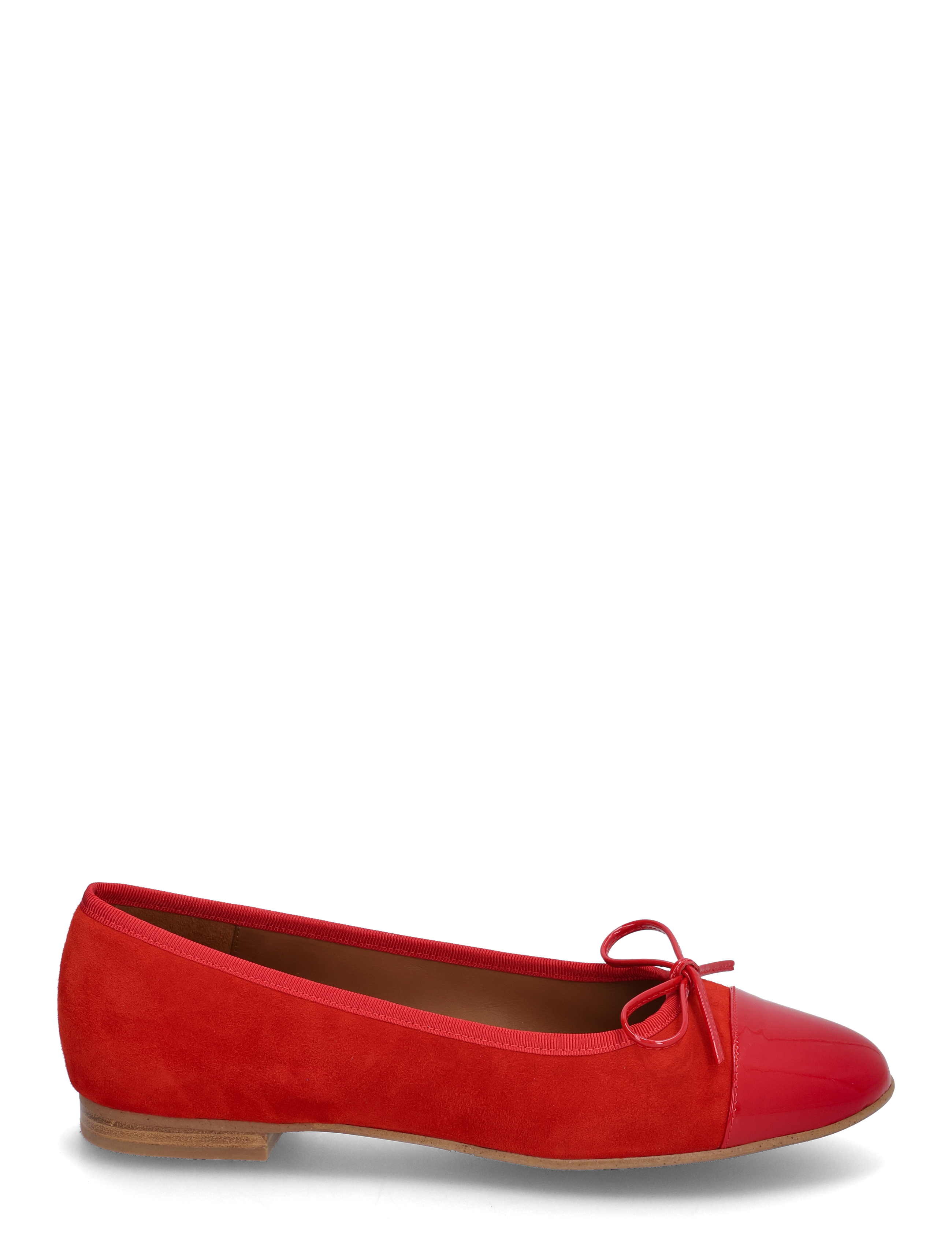 Billi Bi - Ballerina - red patent/red suede - 1