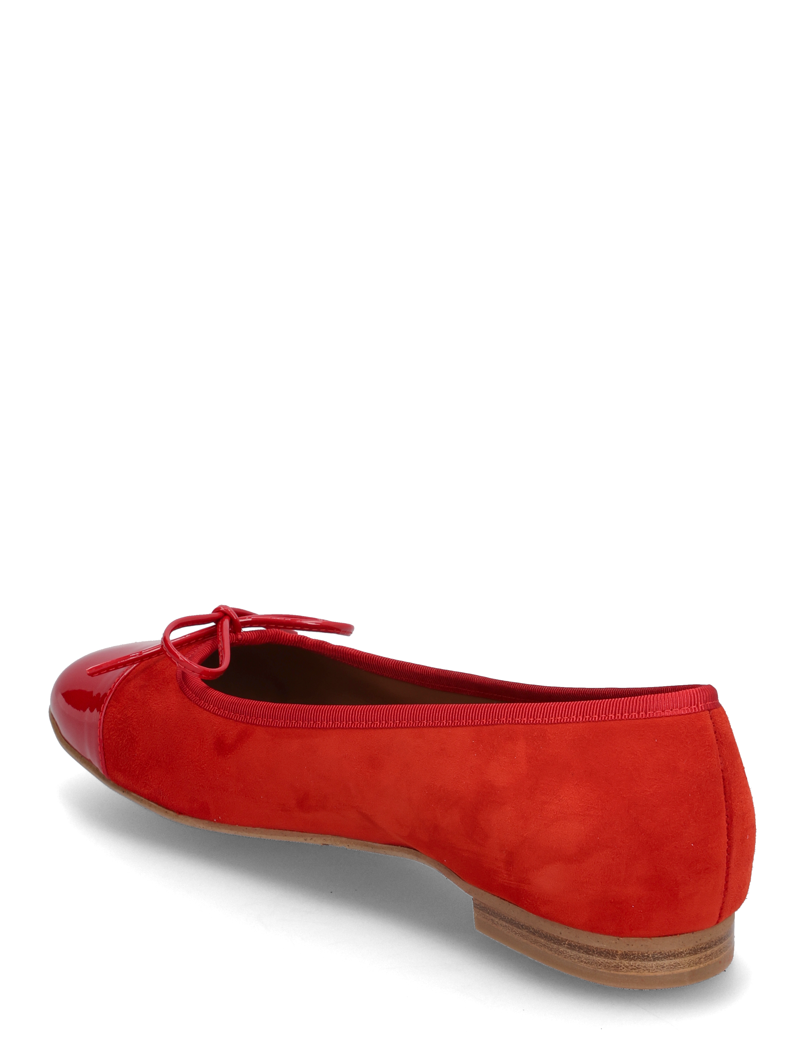 Billi Bi - Ballerina - red patent/red suede - 2