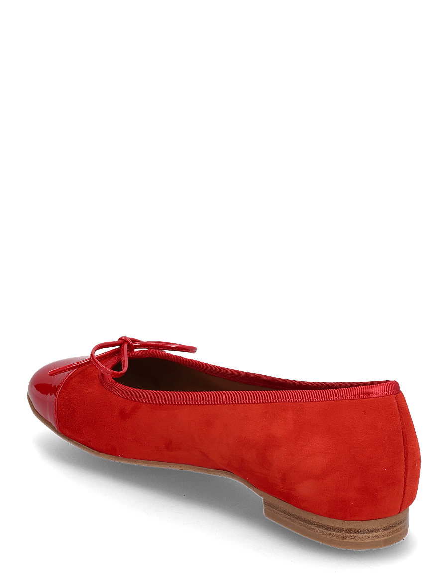 Billi Bi - Ballerina - besondere anlässe - red patent/red suede - 2