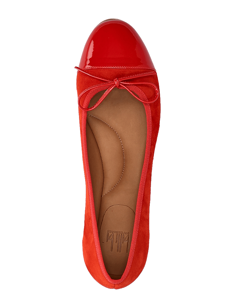 Billi Bi - Ballerina - besondere anlässe - red patent/red suede - 3