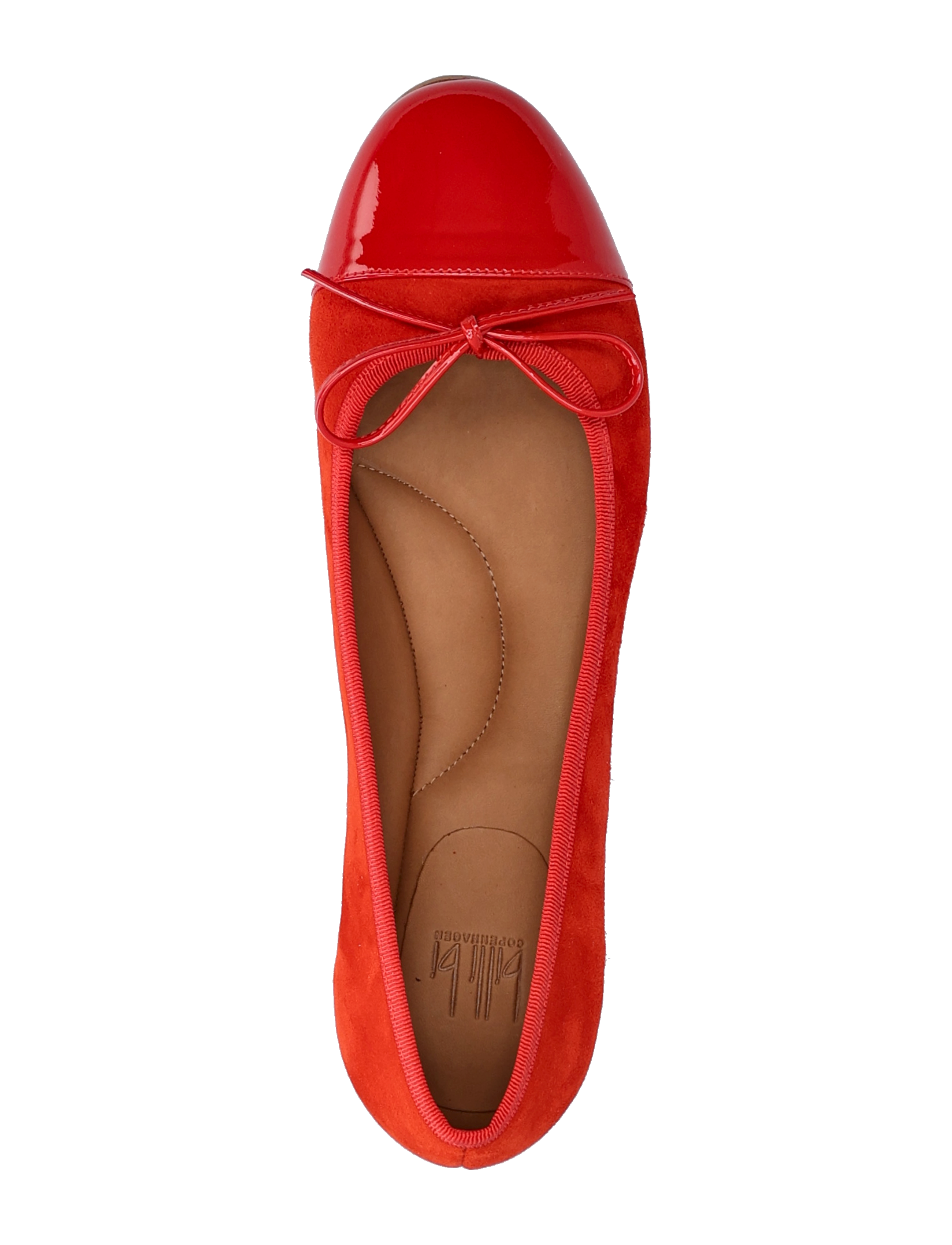 Billi Bi - Ballerina - red patent/red suede - 3