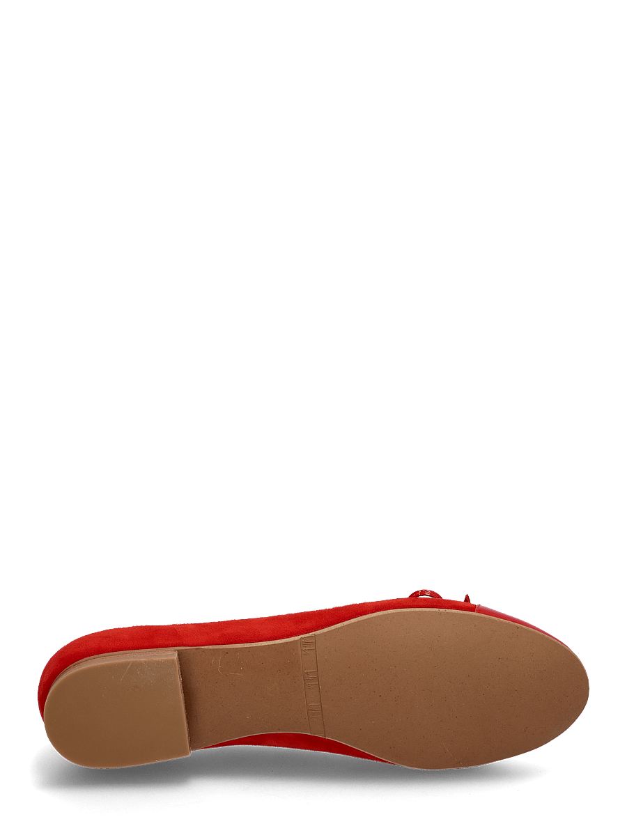 Billi Bi - Ballerina - besondere anlässe - red patent/red suede - 4
