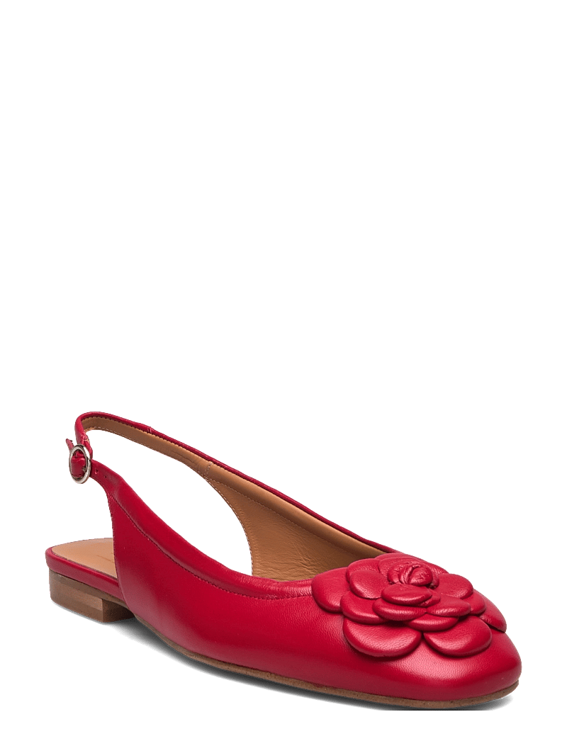 Billi Bi - Sling back - flache slingbacks - red nappa - 0