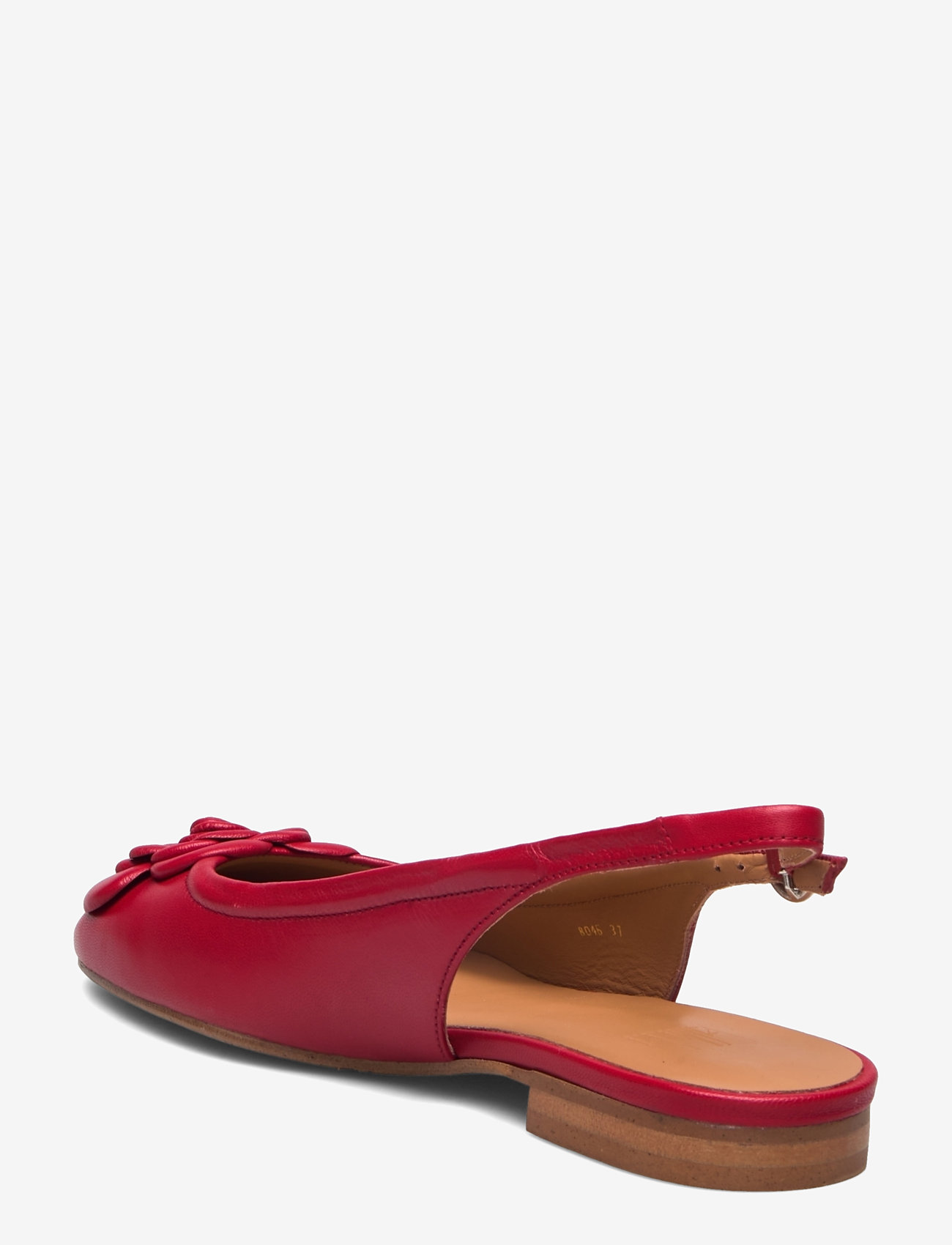 Billi Bi - Sling back - flatir slingback skór - red nappa - 2