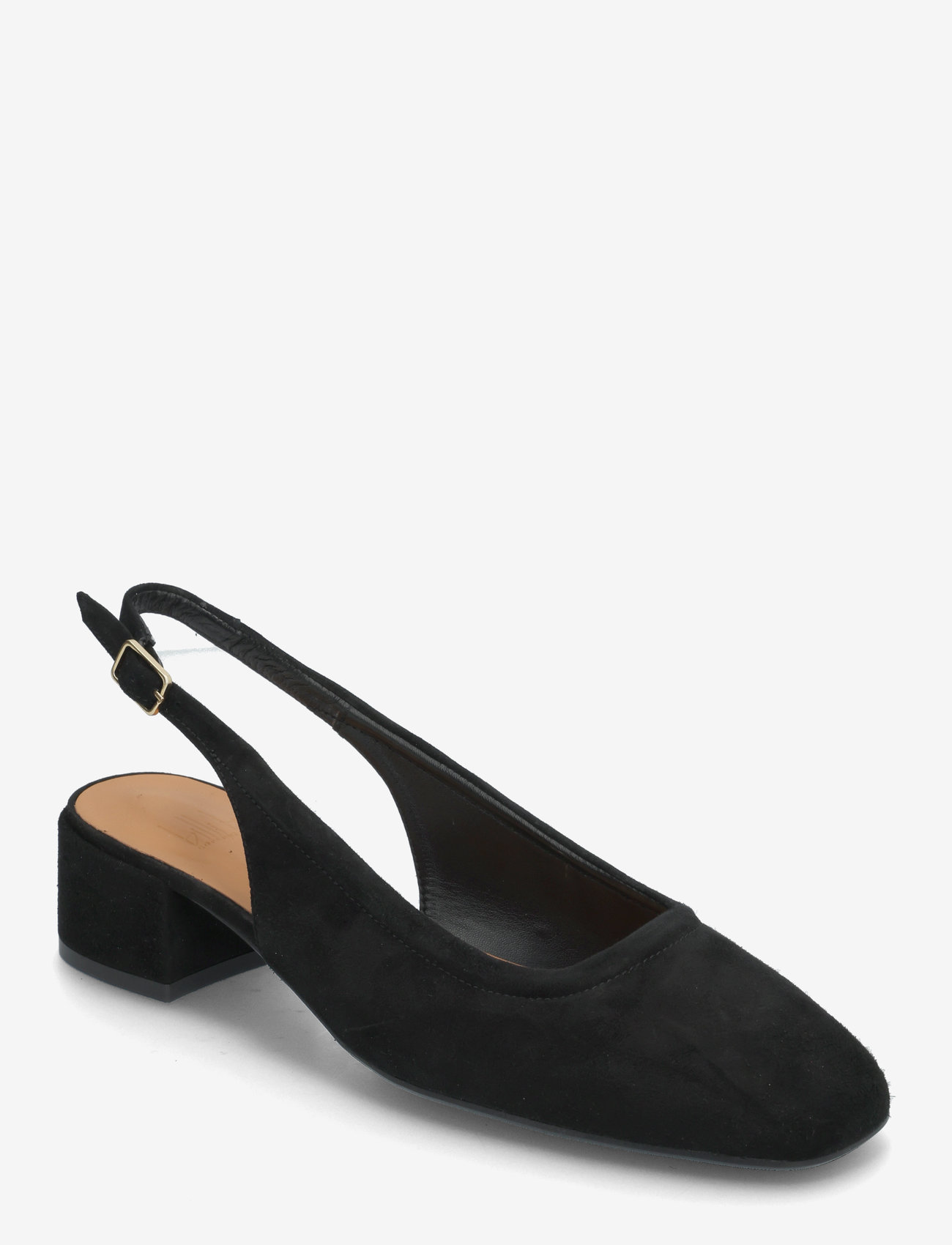 Billi Bi - Pumps - slingbacks mit absatz - black suede - 0