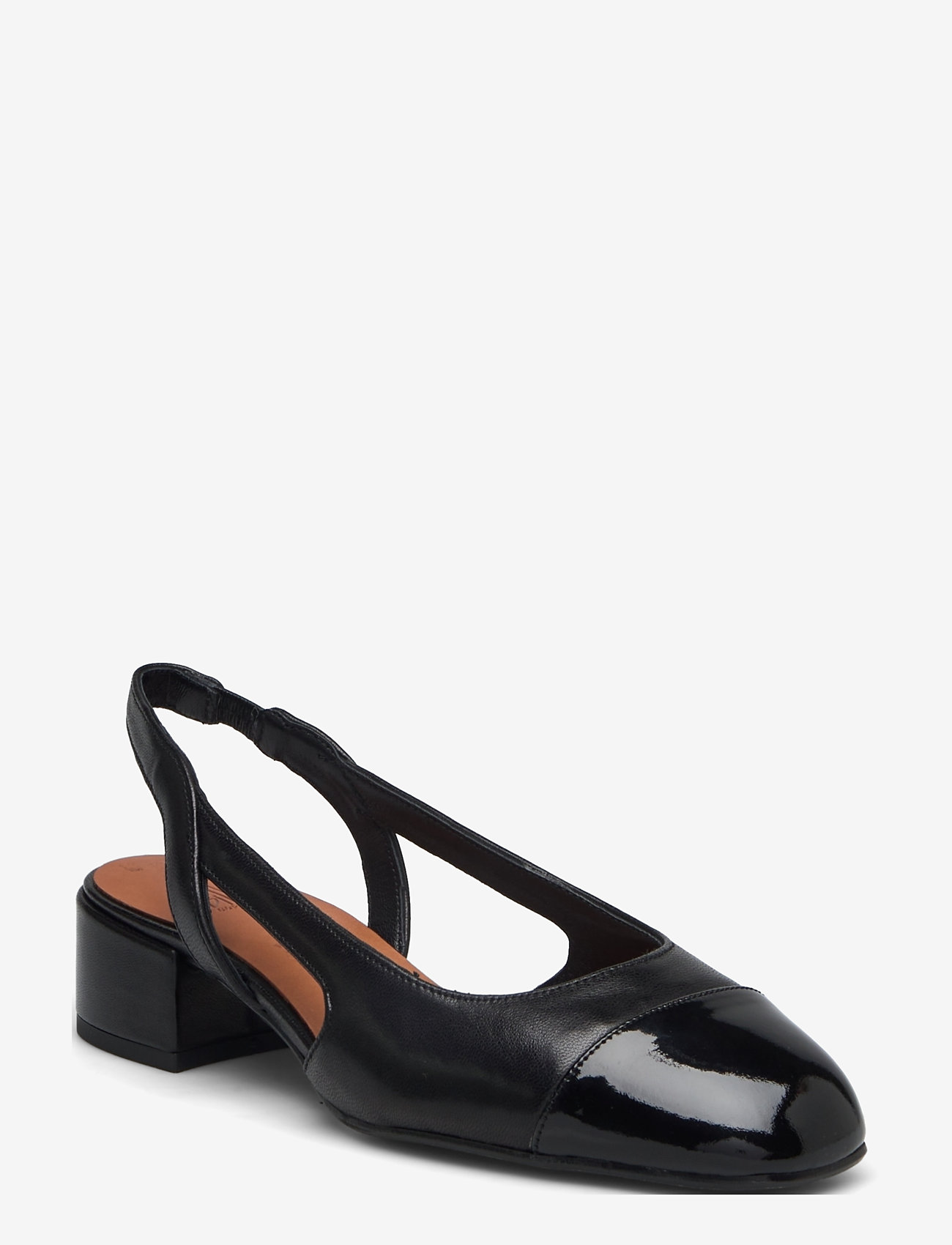 Billi Bi - Sling back - black patent/black nappa - 0