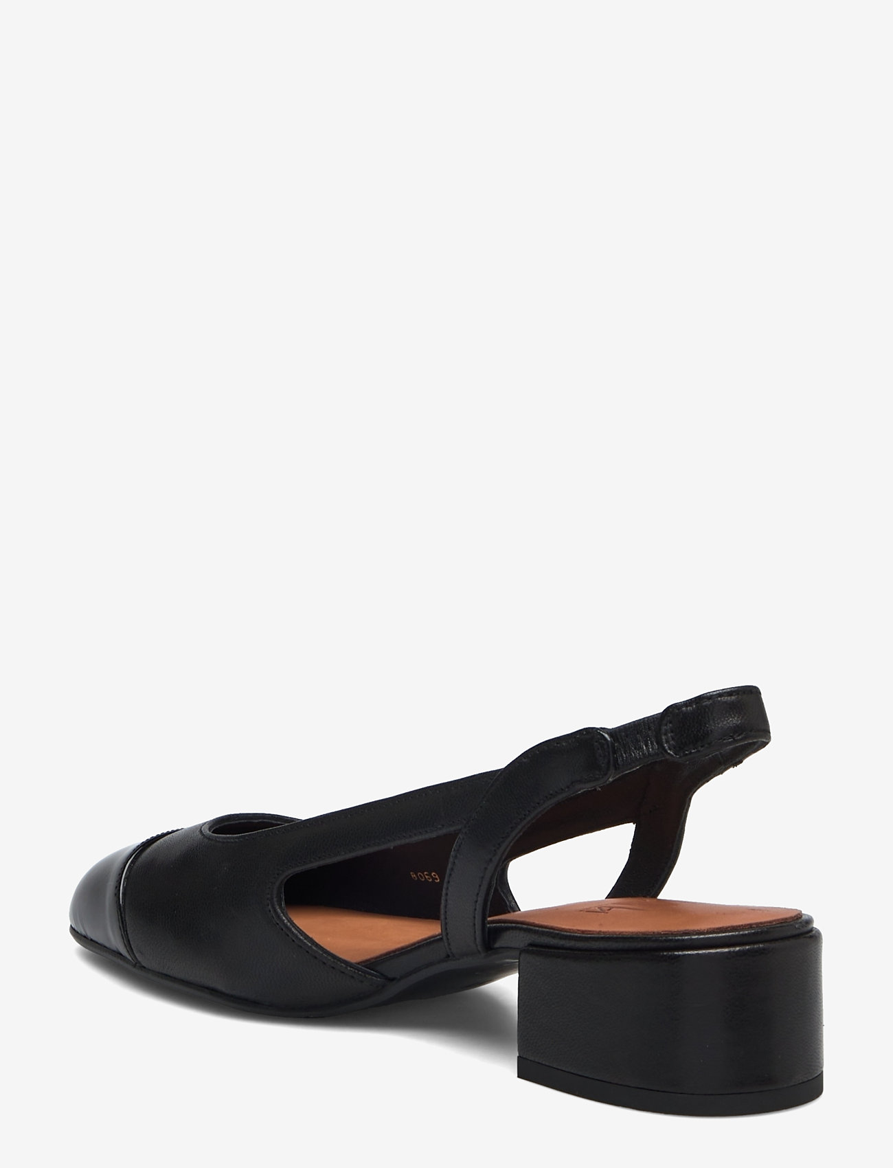 Billi Bi - Sling back - black patent/black nappa - 2
