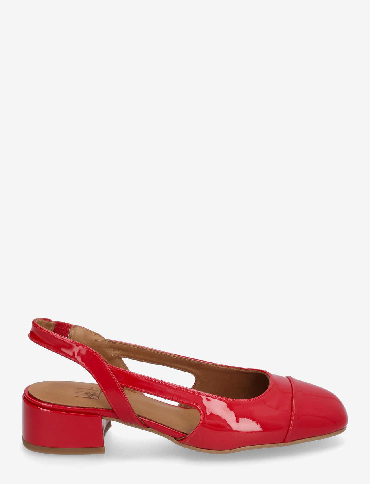 Billi Bi - Sling back - slingbacks med hæle - red patent - 1