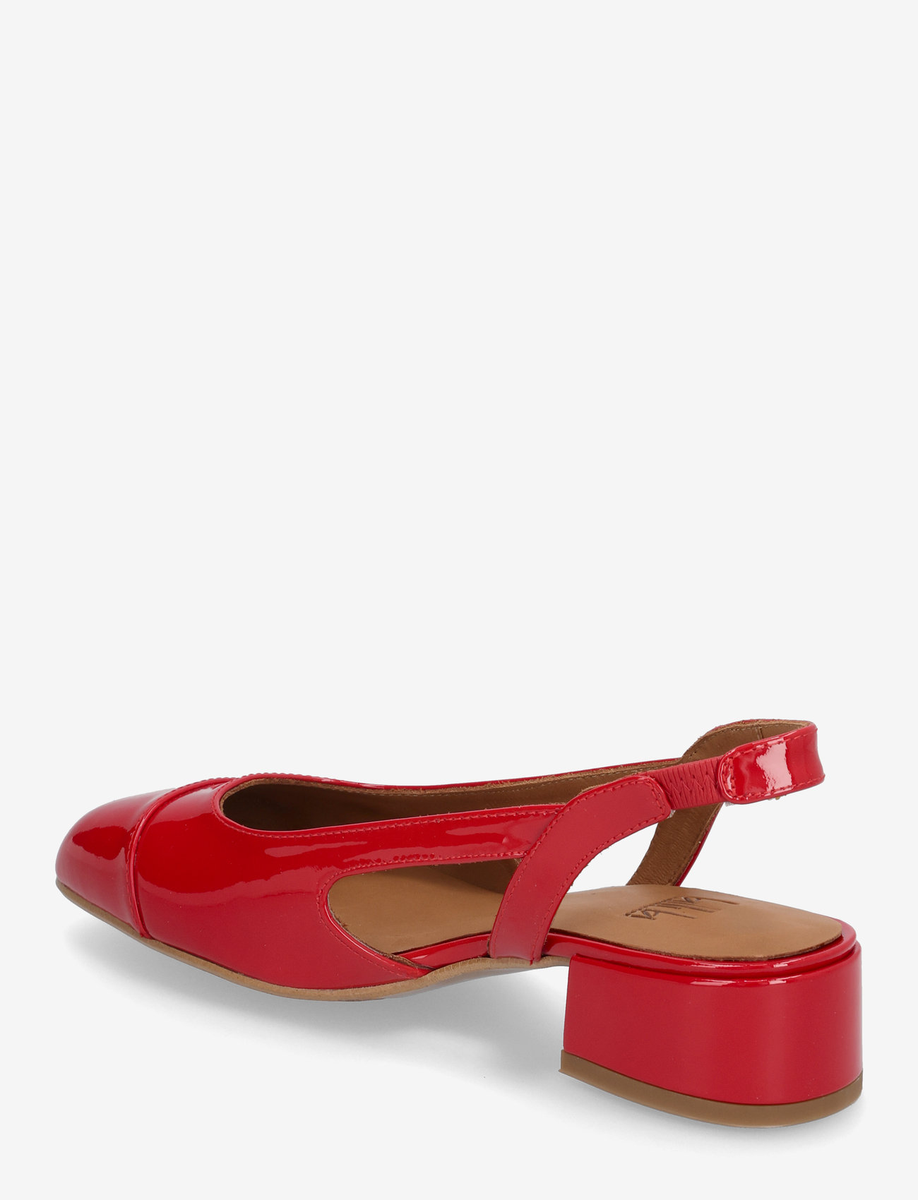 Billi Bi - Sling back - slingbacks med hæle - red patent - 2