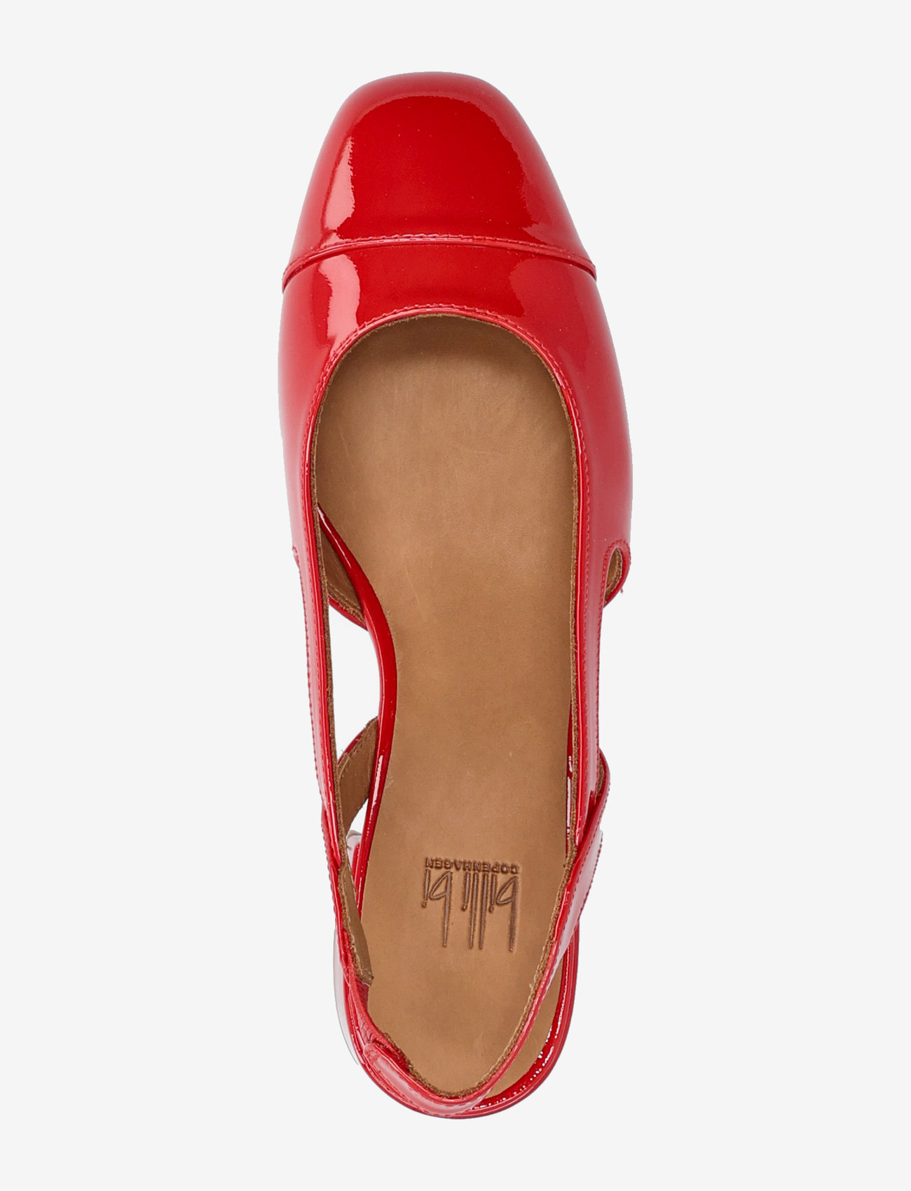 Billi Bi - Sling back - slingbacks med hæle - red patent - 3