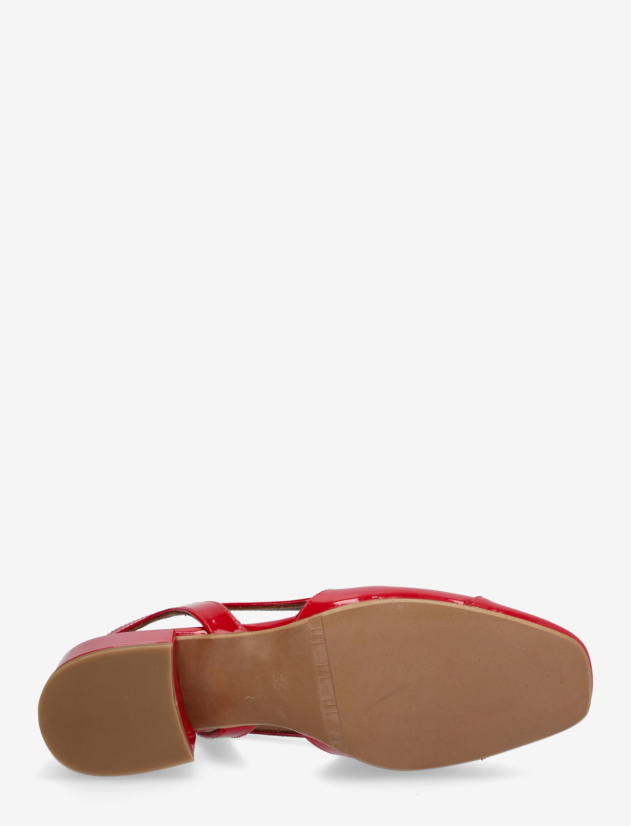 Billi Bi - Sling back - slingbacks med hæle - red patent - 4