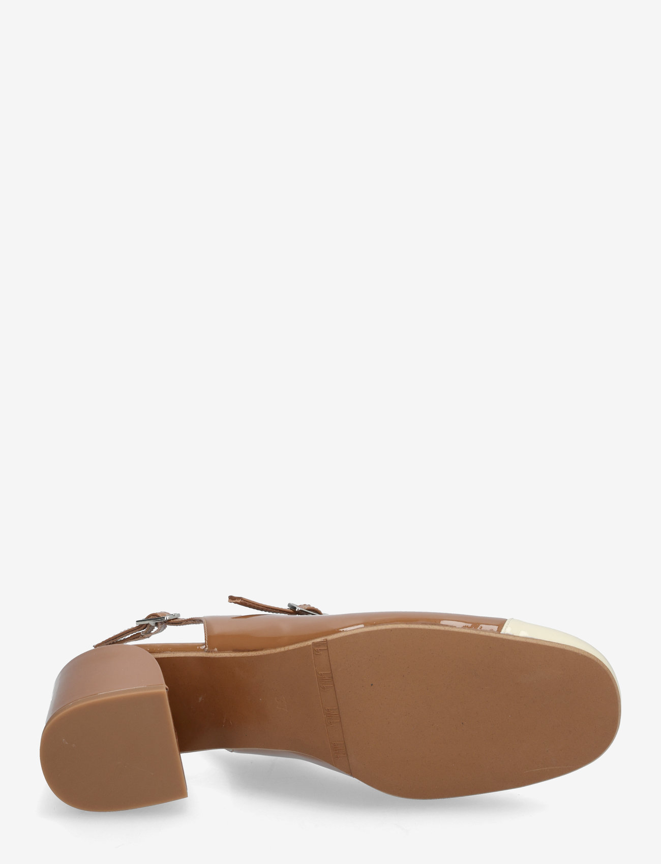 Billi Bi - Pumps - kvinder - stone patent/camel patent - 4