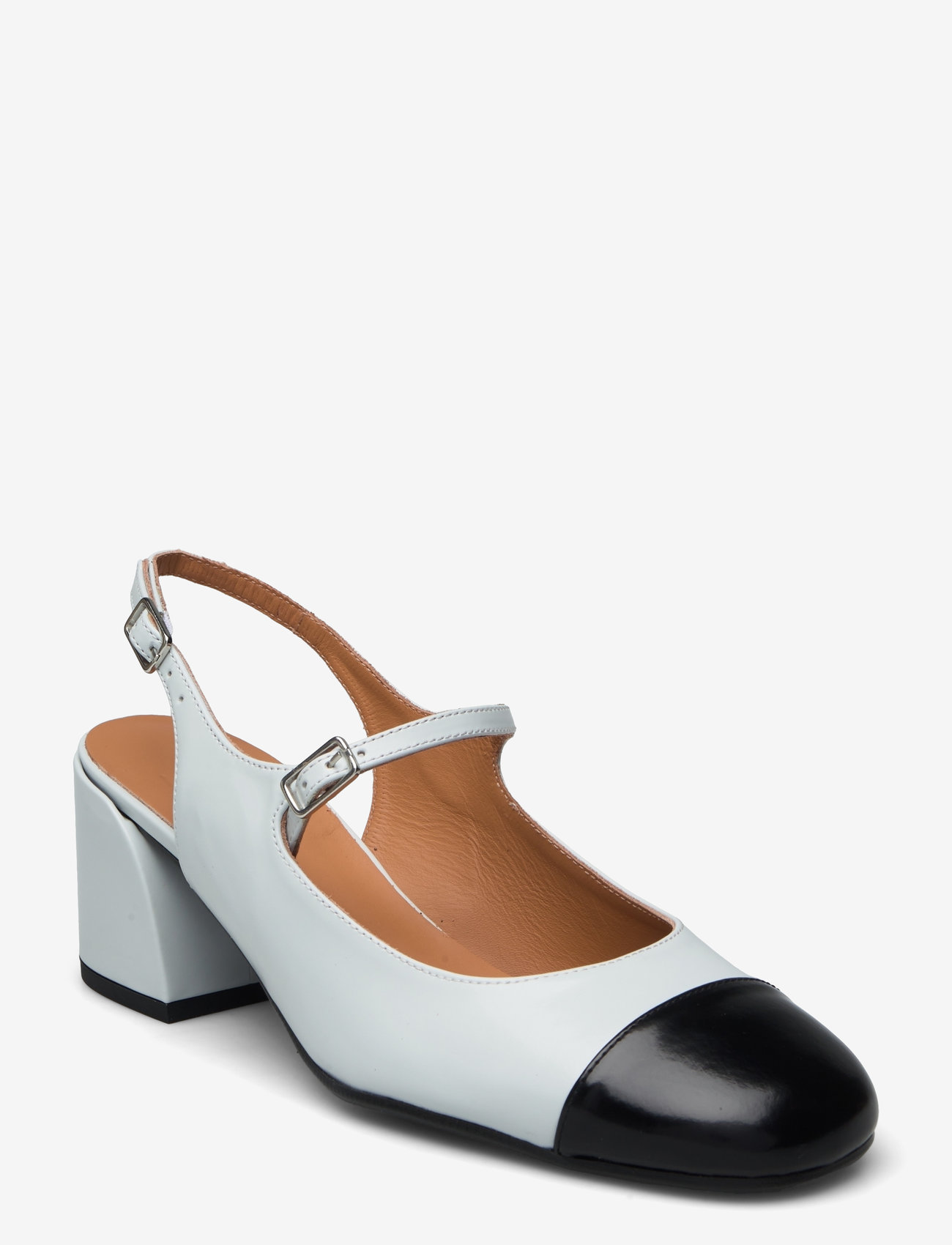 Billi Bi - Pumps - kvinder - black polido/iceblue polido - 0