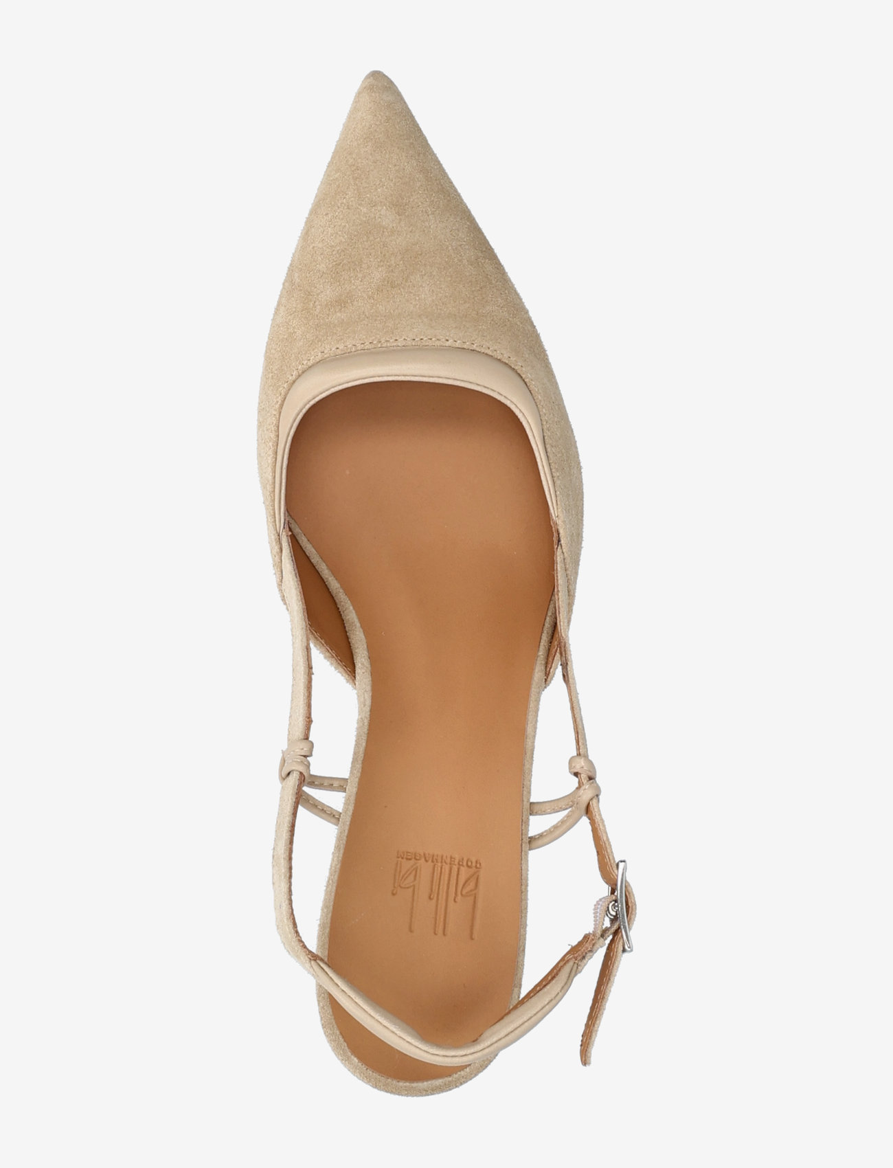 Billi Bi - Sling back - women - chameau babysilk suede - 3