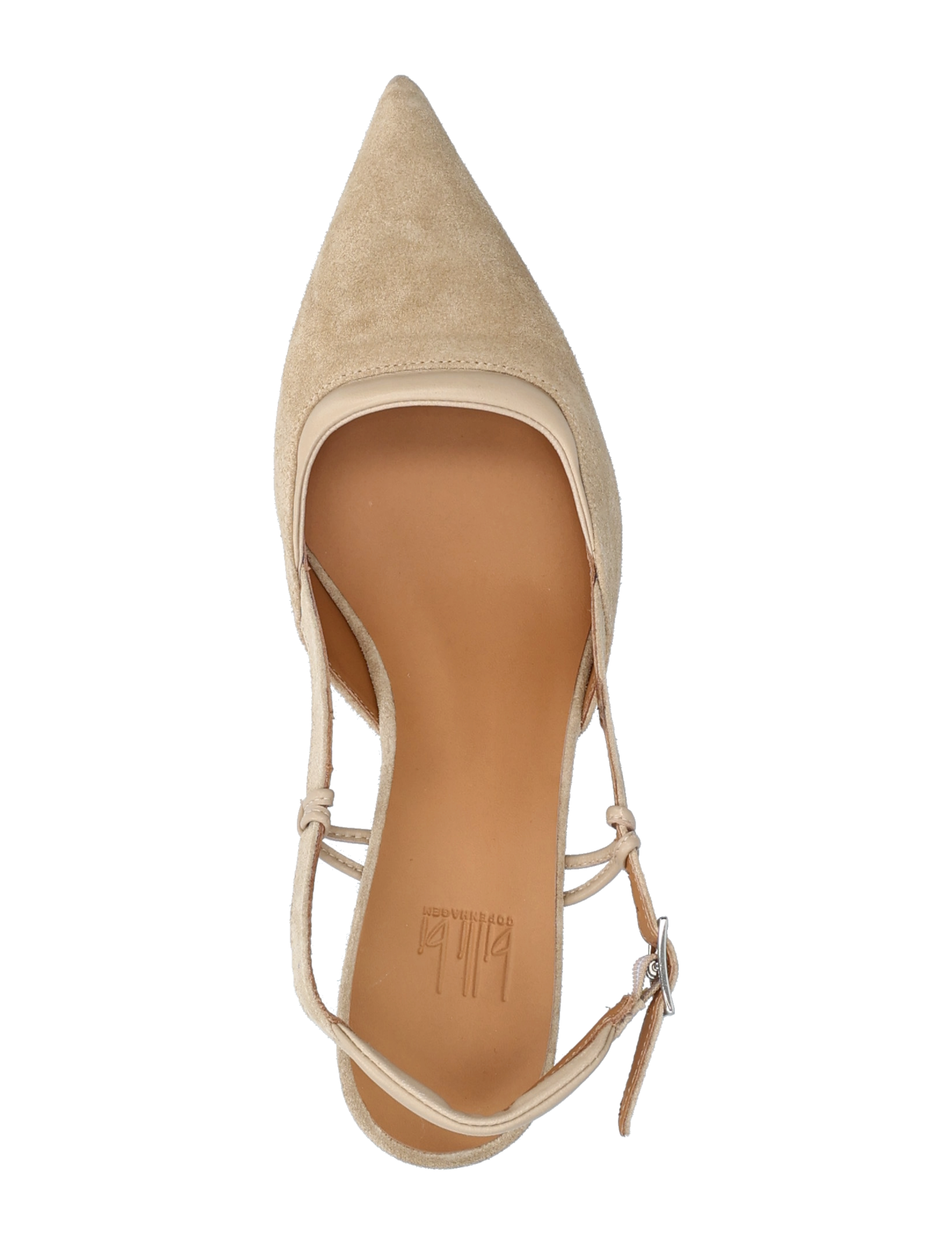 Billi Bi - Sling back - chameau babysilk suede - 3