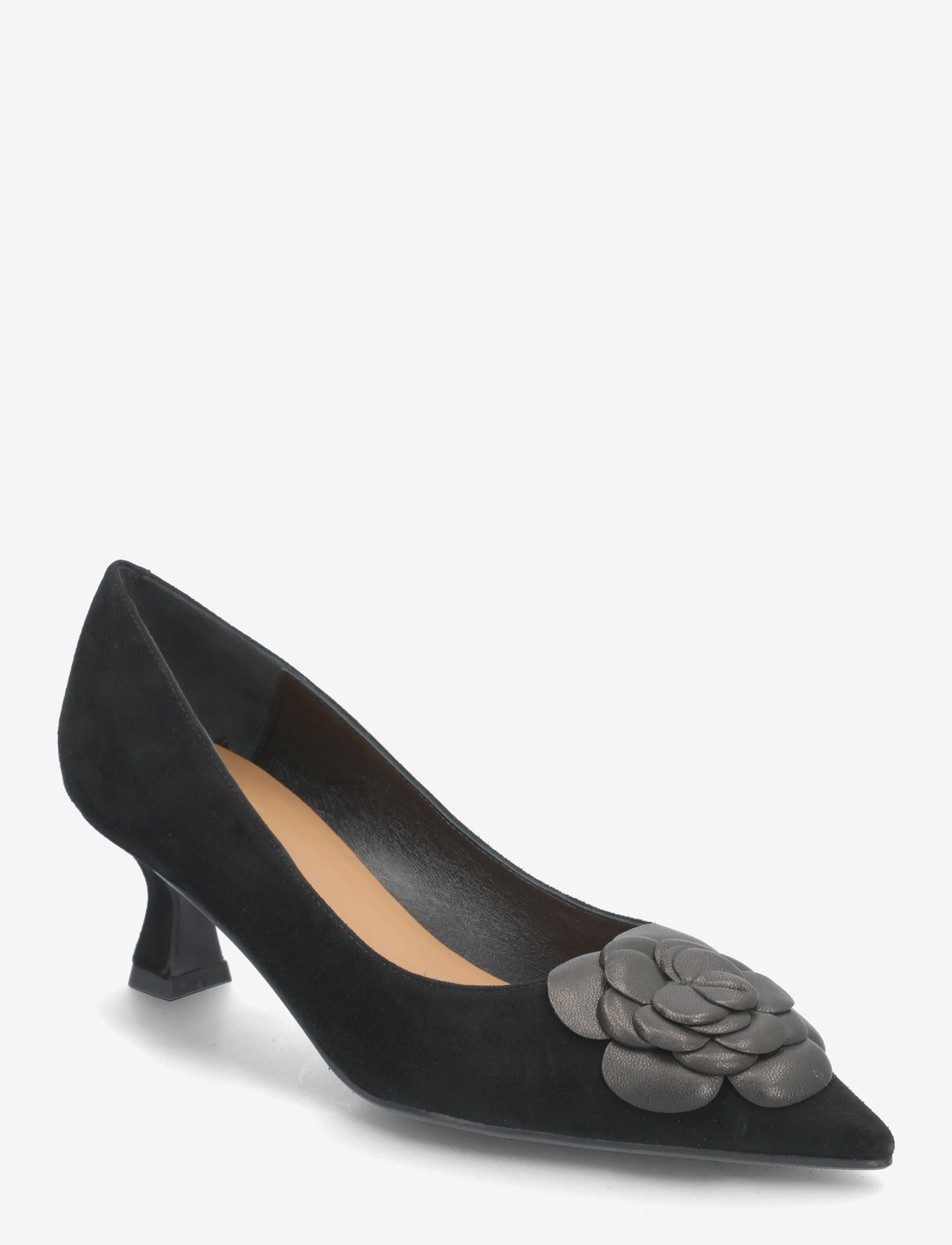 Billi Bi - Pumps - kontsaga kingad - black suede/nappa - 0