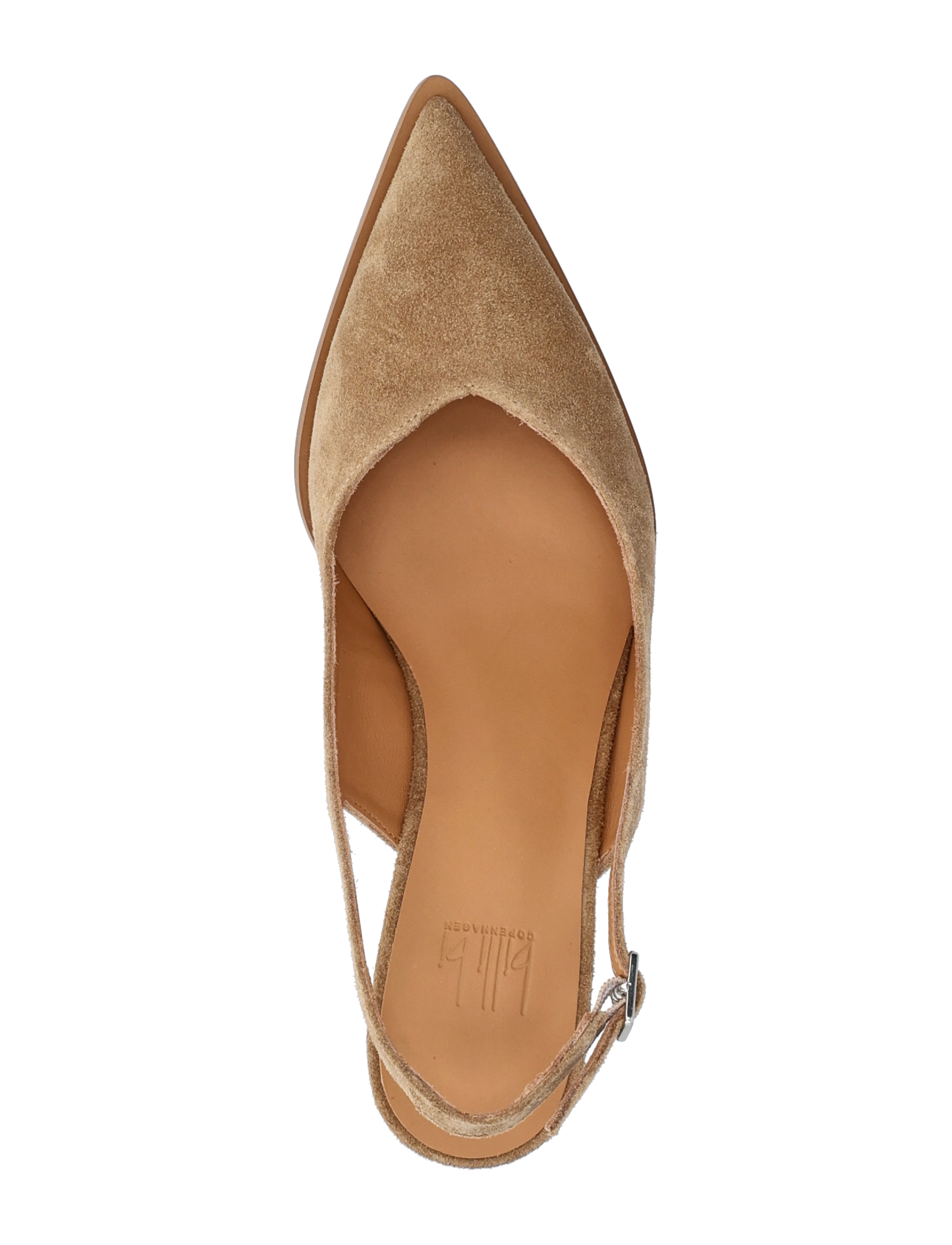 Billi Bi - Sling back - slingback-skór með hæl - cuoio babysilk suede - 3