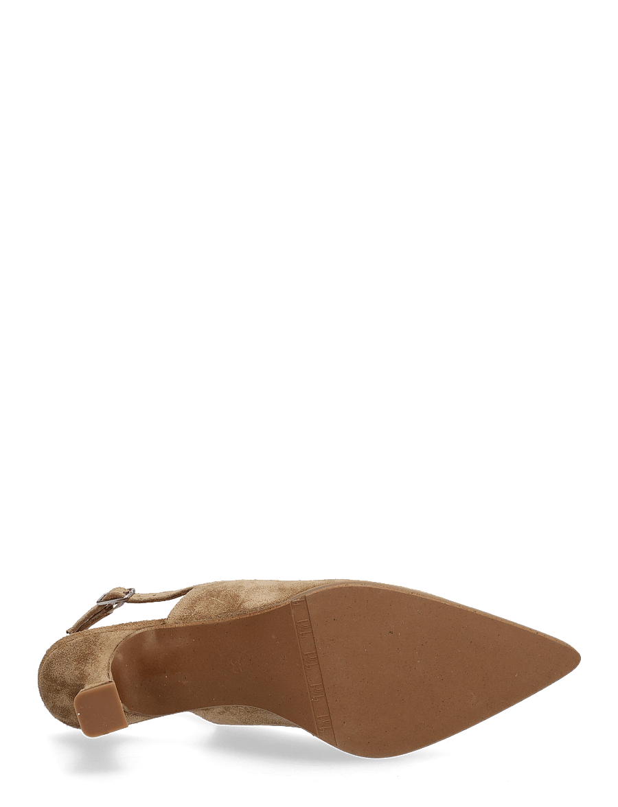Billi Bi - Sling back - heeled slingbacks - cuoio babysilk suede - 4