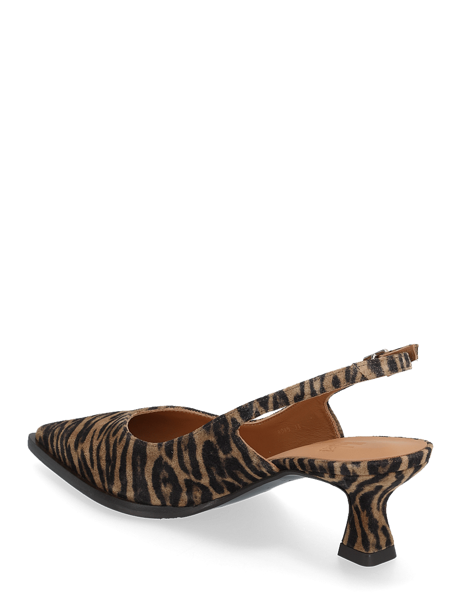Billi Bi - Sling back - slingbacks mit absatz - leopardo cuoio suede - 2