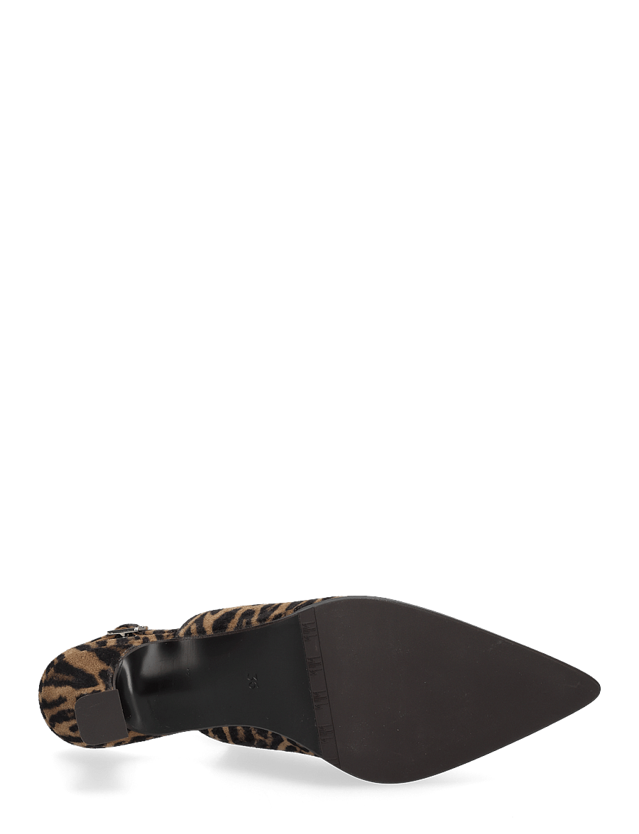 Billi Bi - Sling back - slingbacks mit absatz - leopardo cuoio suede - 4