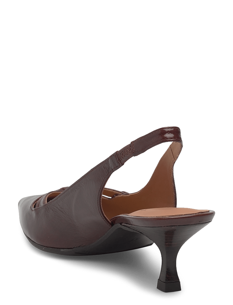 Billi Bi - Sling back - slingbacks mit absatz - castagno naplack - 2