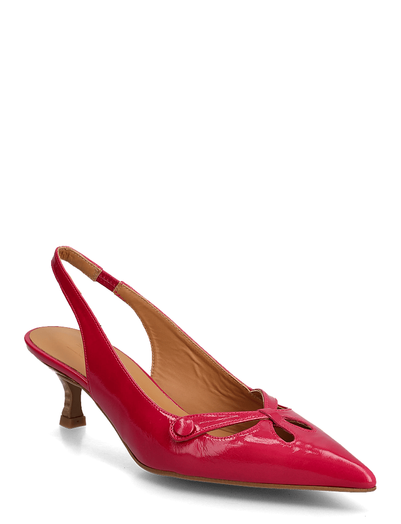 Billi Bi - Sling back - slingbacks mit absatz - fuxia naplack - 0
