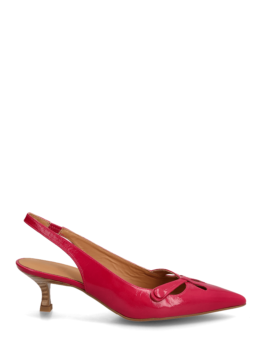 Billi Bi - Sling back - slingbacks mit absatz - fuxia naplack - 1