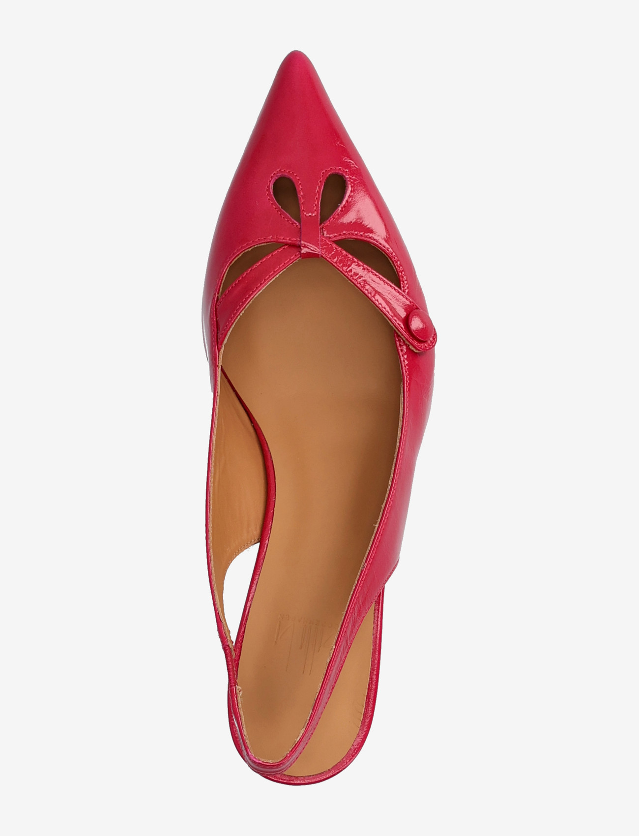 Billi Bi - Sling back - slingbacks med hæle - fuxia naplack - 3