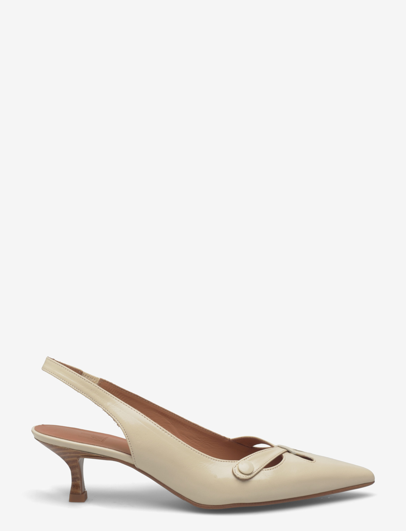 Billi Bi - Sling back - slingbacks med hæl - off white naplack - 1