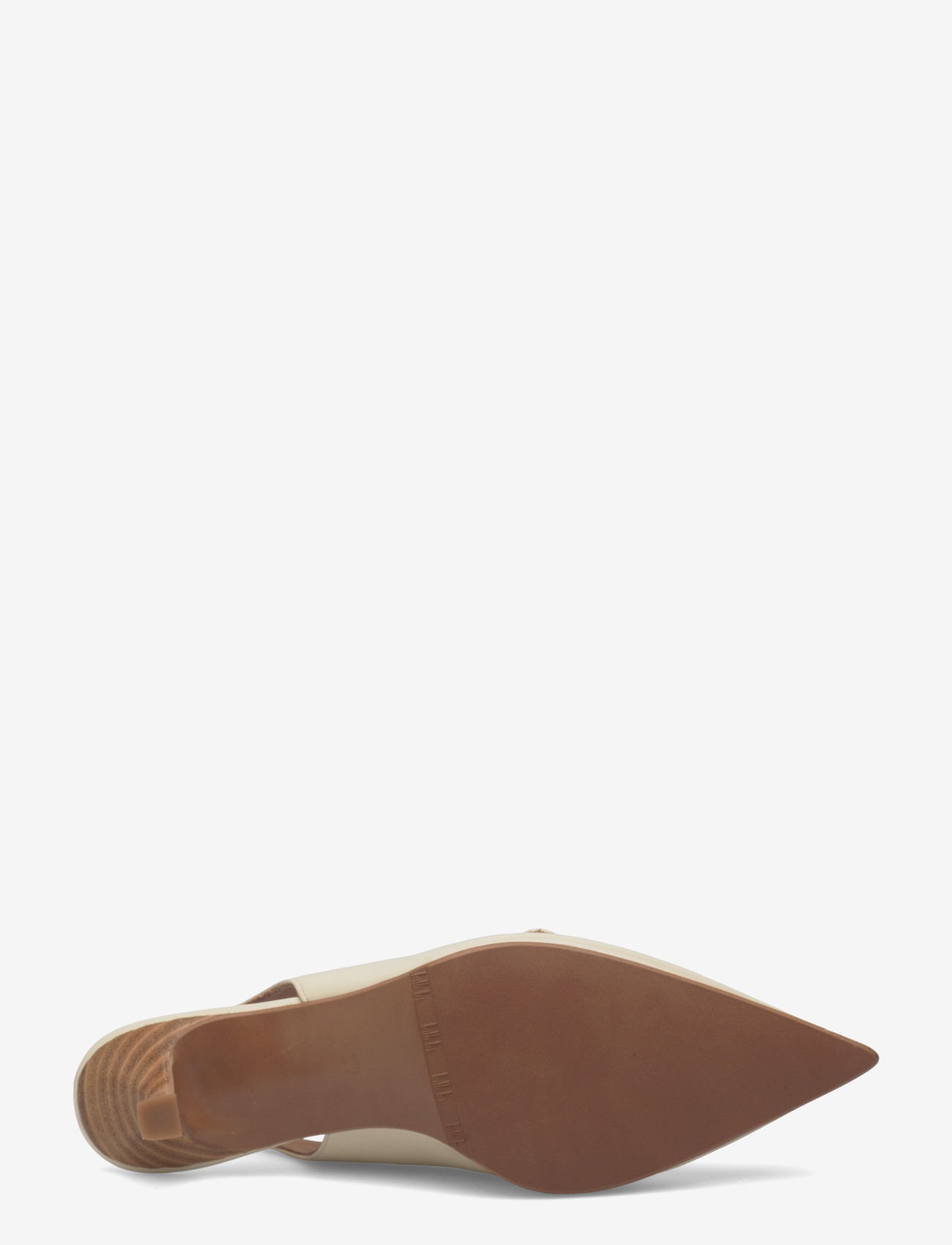 Billi Bi - Sling back - slingbacks med hæl - off white naplack - 4