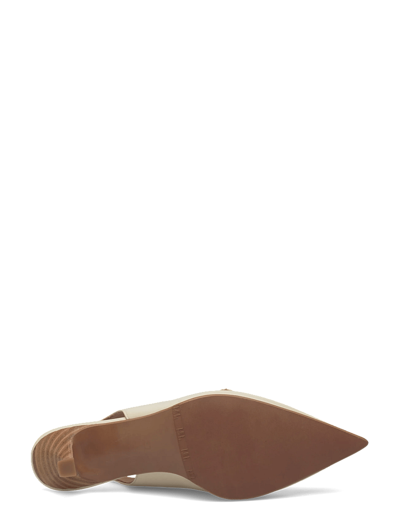 Billi Bi - Sling back - slingbacks mit absatz - off white naplack - 4