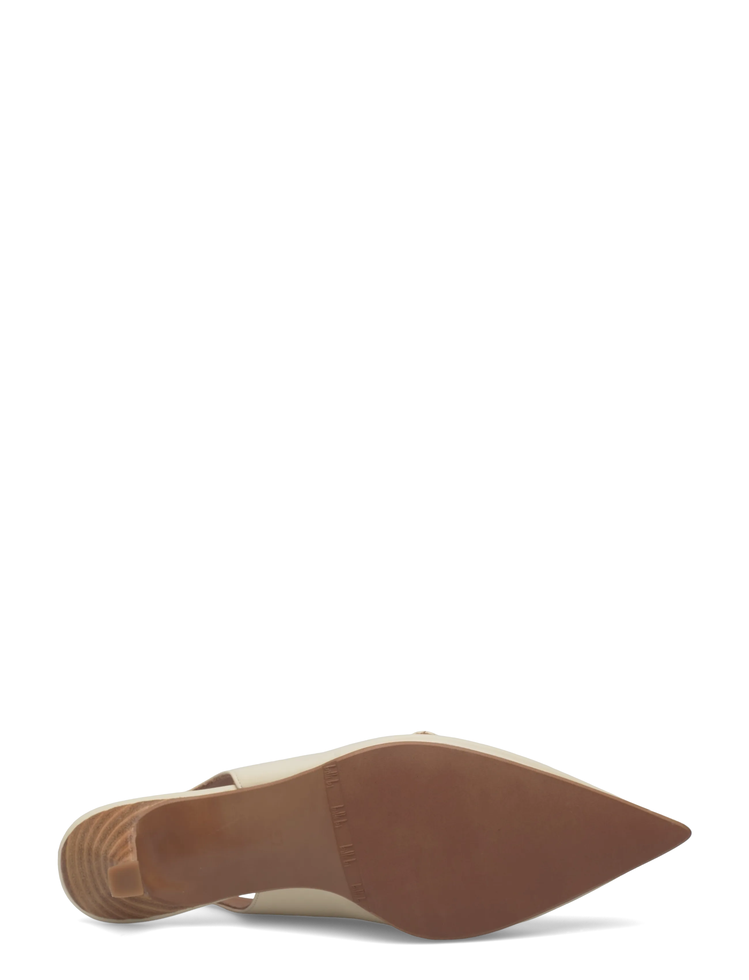 Billi Bi - Sling back - slingbacks med hæle - off white naplack - 4