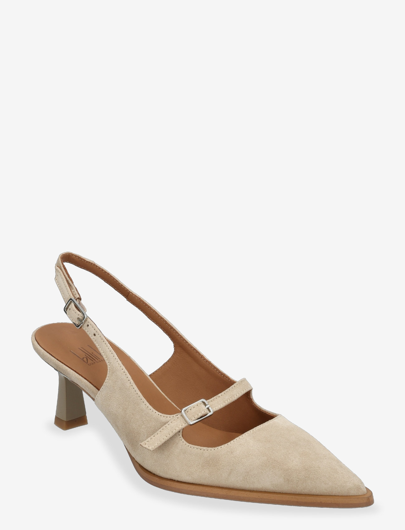 Billi Bi - Sling back - slingbacks mit absatz - chameau babysilk suede - 0