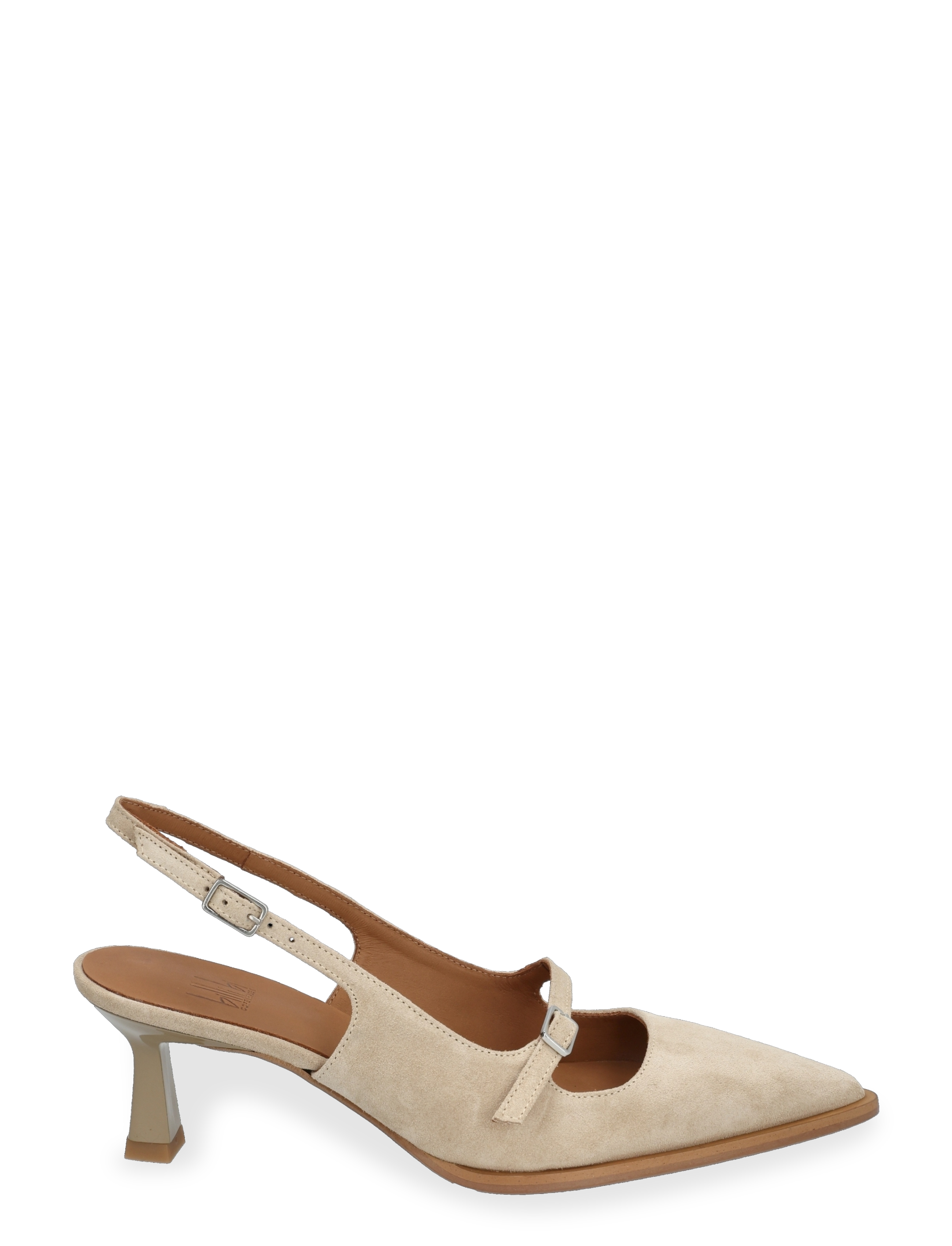 Billi Bi - Sling back - chameau babysilk suede - 1