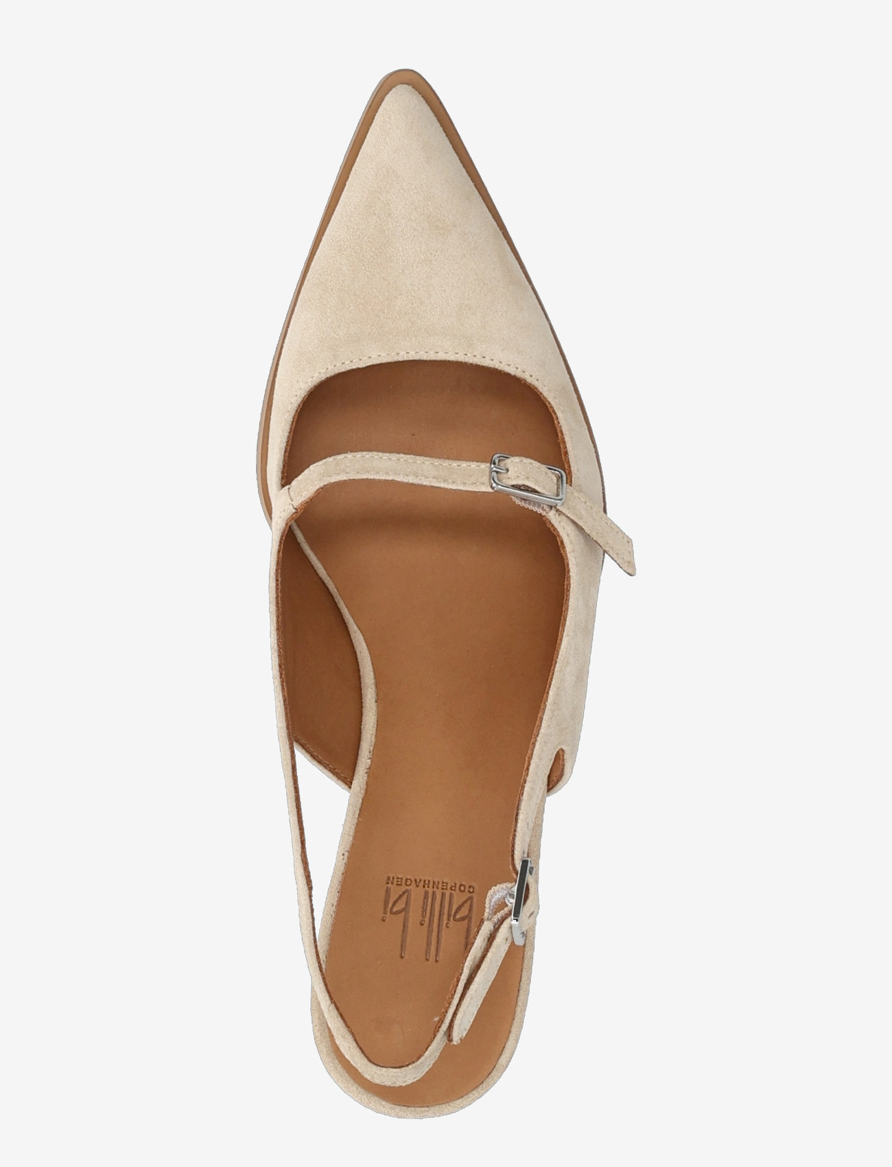 Billi Bi - Sling back - slingbacks mit absatz - chameau babysilk suede - 3