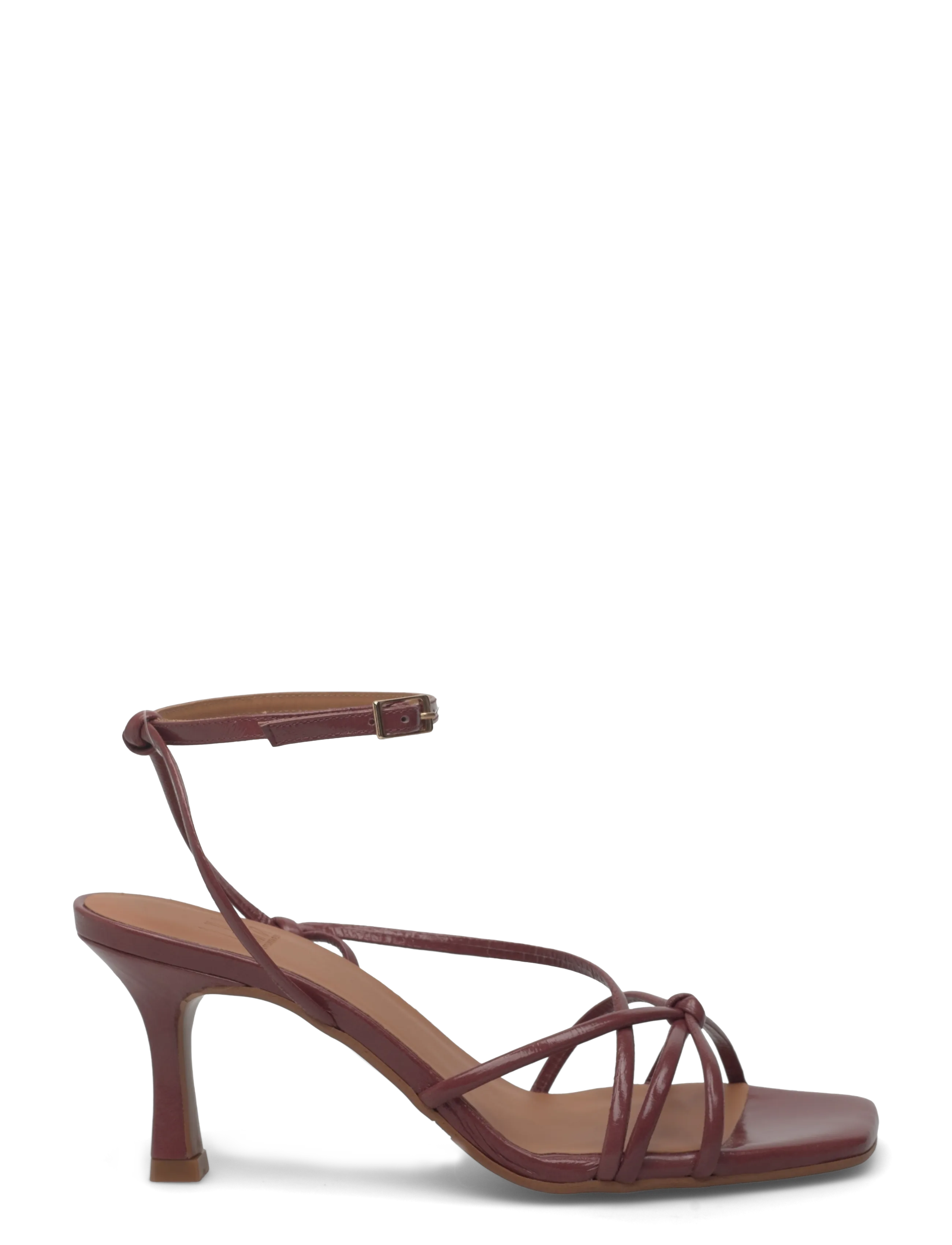 Billi Bi - Heeled sandals - konfirmation - dark rose confetto naplack - 1