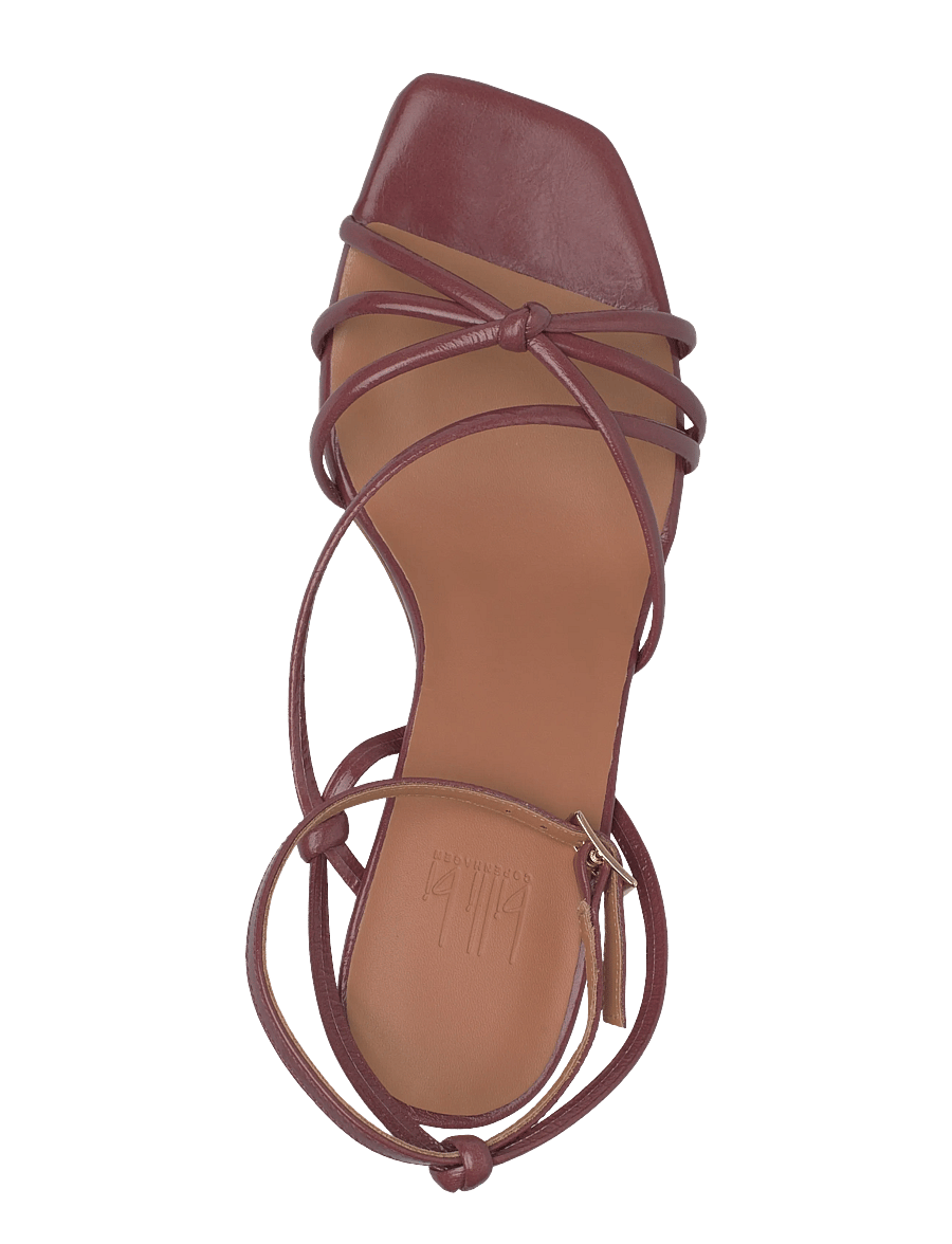 Billi Bi - Heeled sandals - konfirmation - dark rose confetto naplack - 3