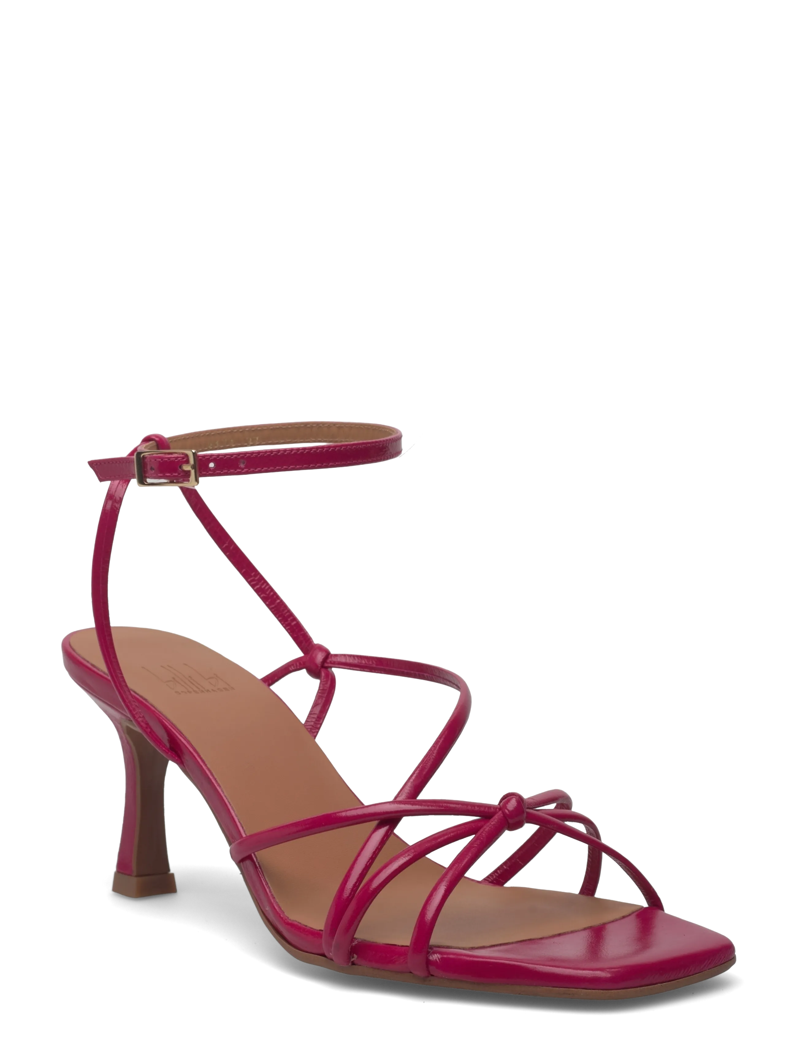Billi Bi Heeled sandals - Sandaler - FUXIA NAPLACK / red