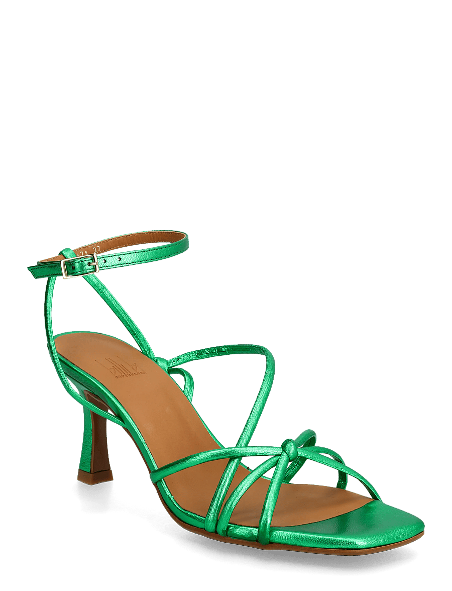 Billi Bi - Heeled sandals - konfirmation - green metallic - 0