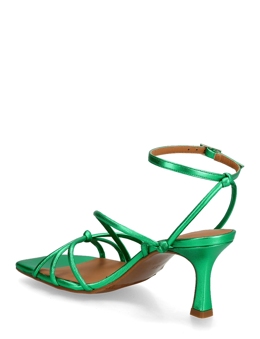 Billi Bi - Heeled sandals - konfirmation - green metallic - 2