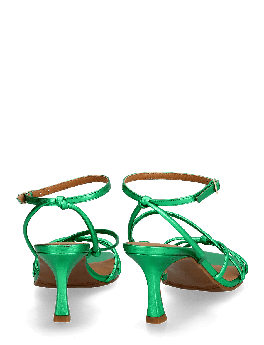 Billi Bi - Heeled sandals - konfirmation - green metallic - 4