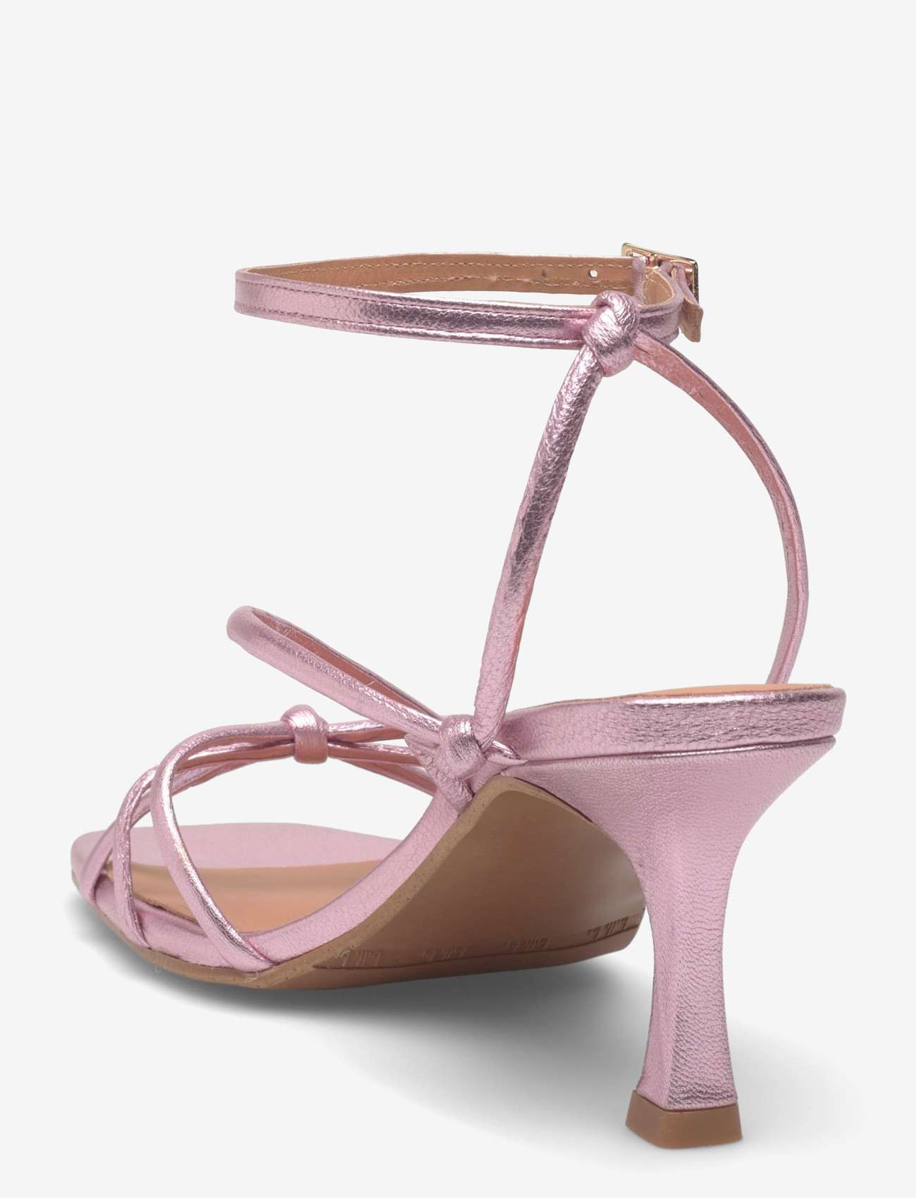 Billi Bi - Heeled sandals - konfirmationstøj - rose metallic - 2