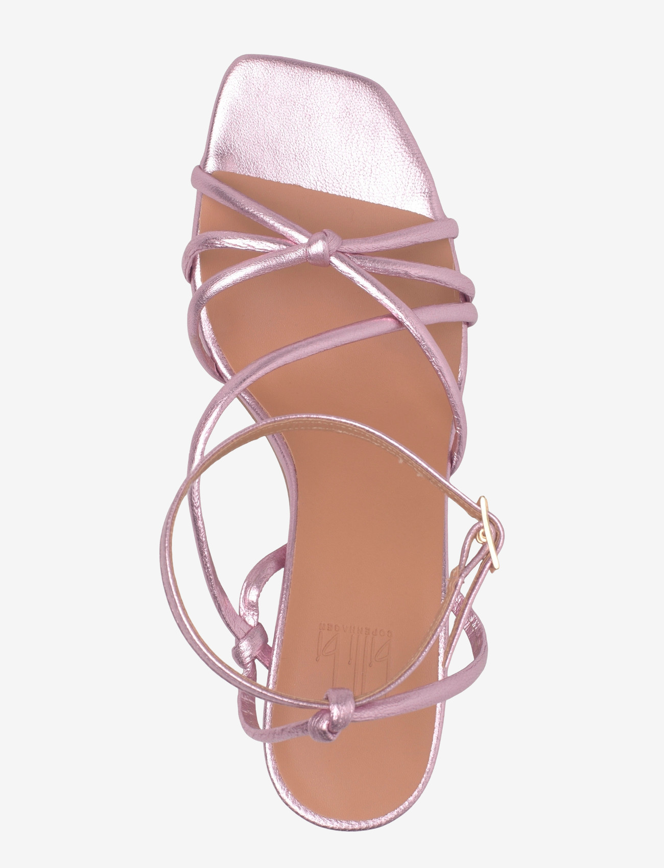 Billi Bi - Heeled sandals - konfirmationstøj - rose metallic - 3