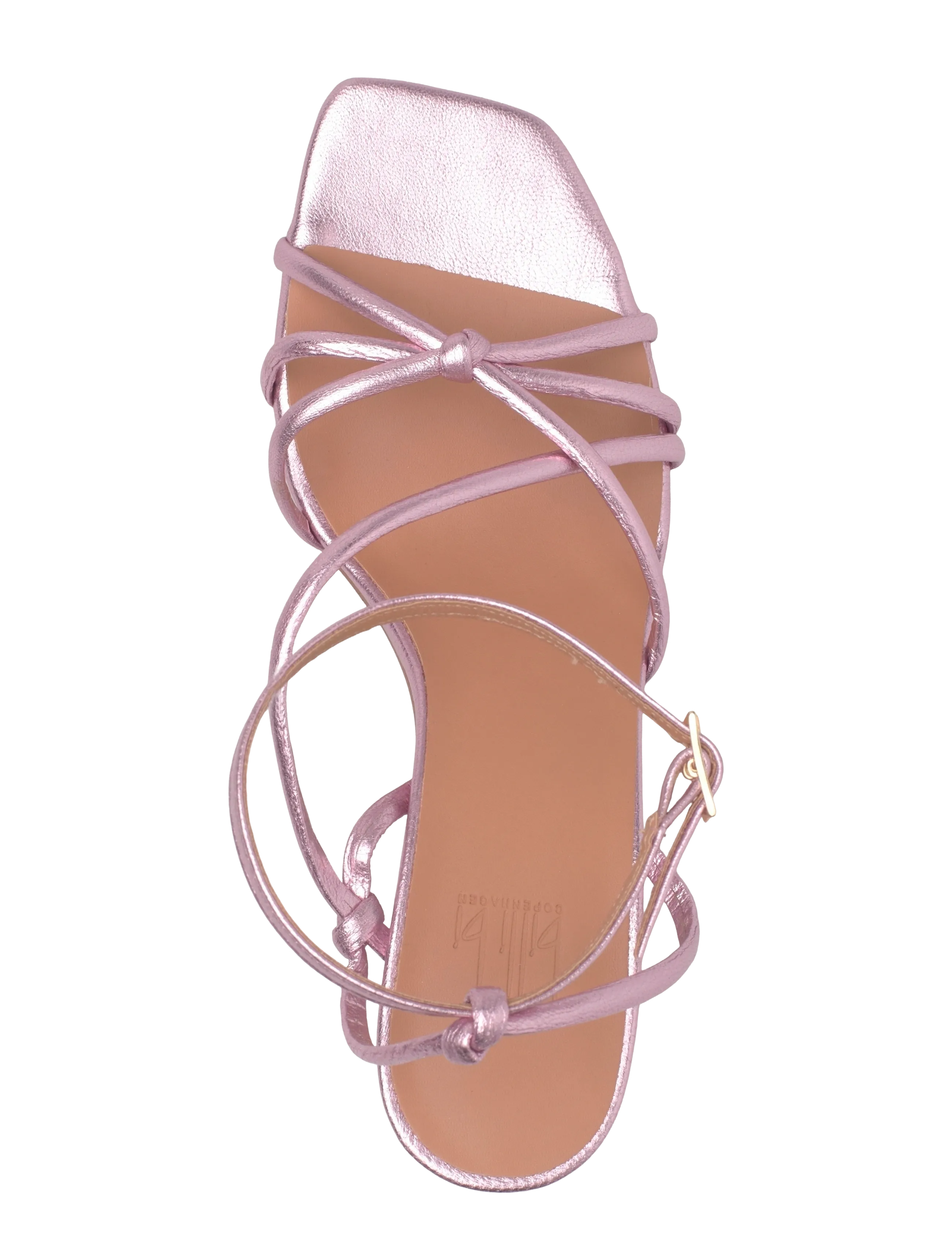 Billi Bi - Heeled sandals - konfirmation - rose metallic - 3