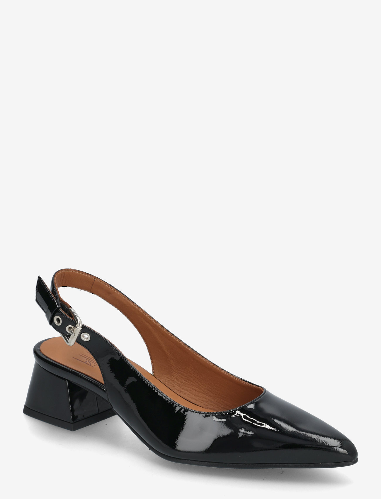 Billi Bi - Sling back - slingbacks med hæle - black patent - 0